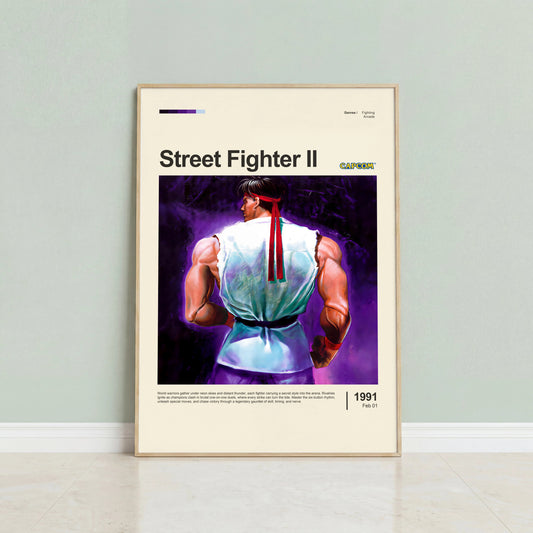 Street Fighter II Poster