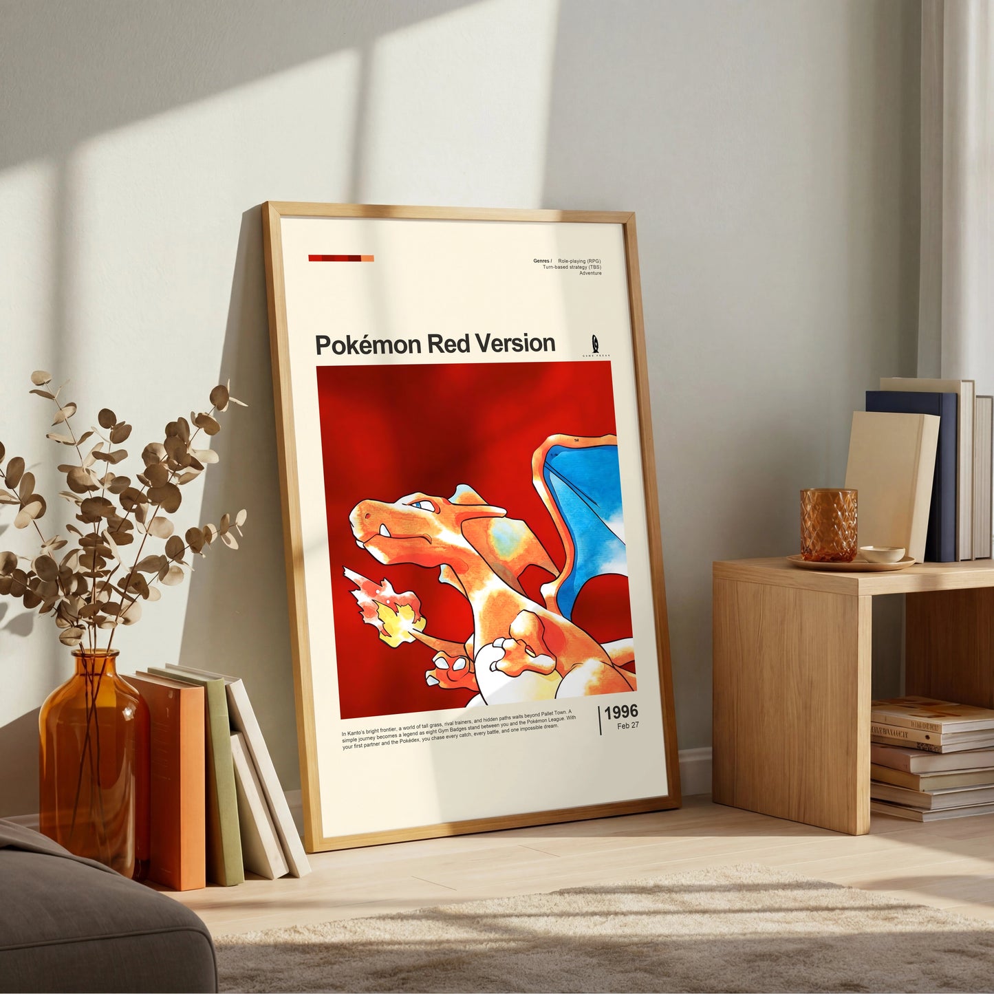 Pokémon Red Version Poster — view 6