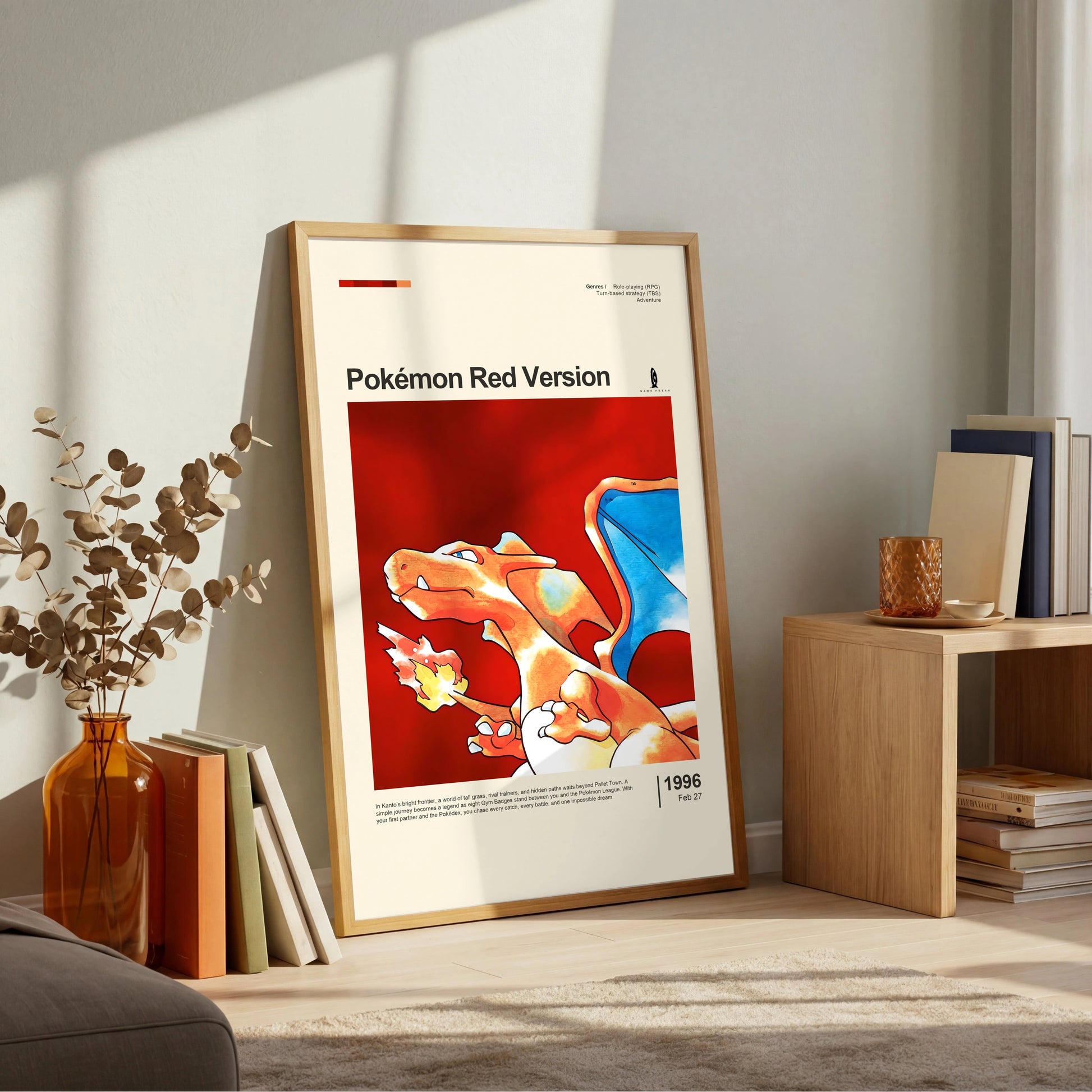 Pokémon Red Version Poster — view 6