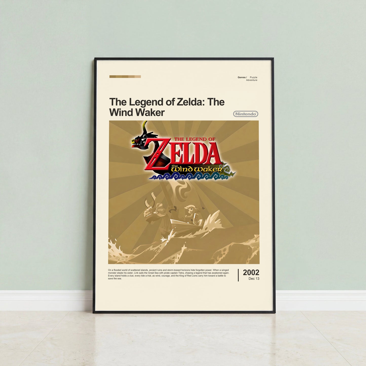 The Legend of Zelda: The Wind Waker Poster — view 3