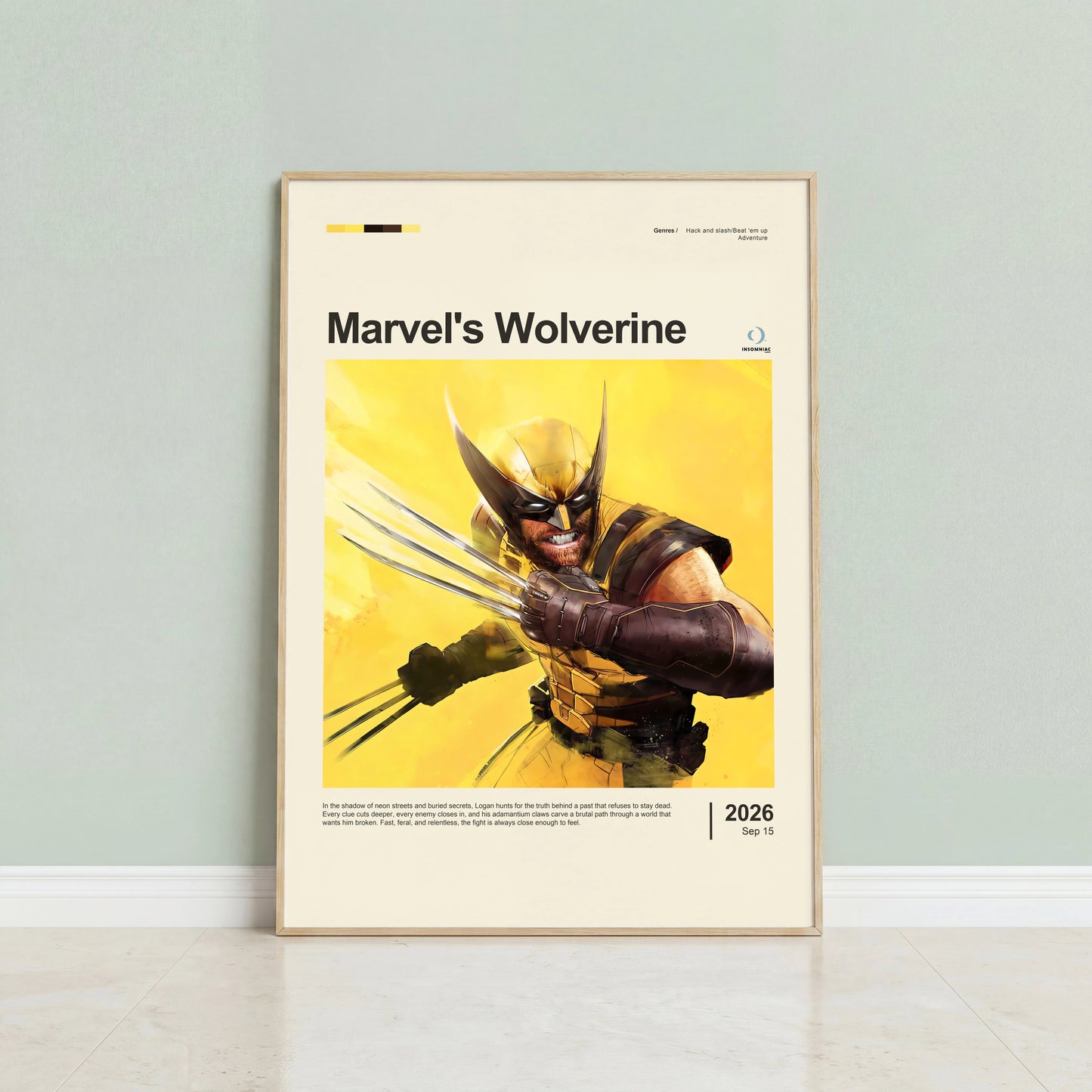 Marvel's Wolverine Poster