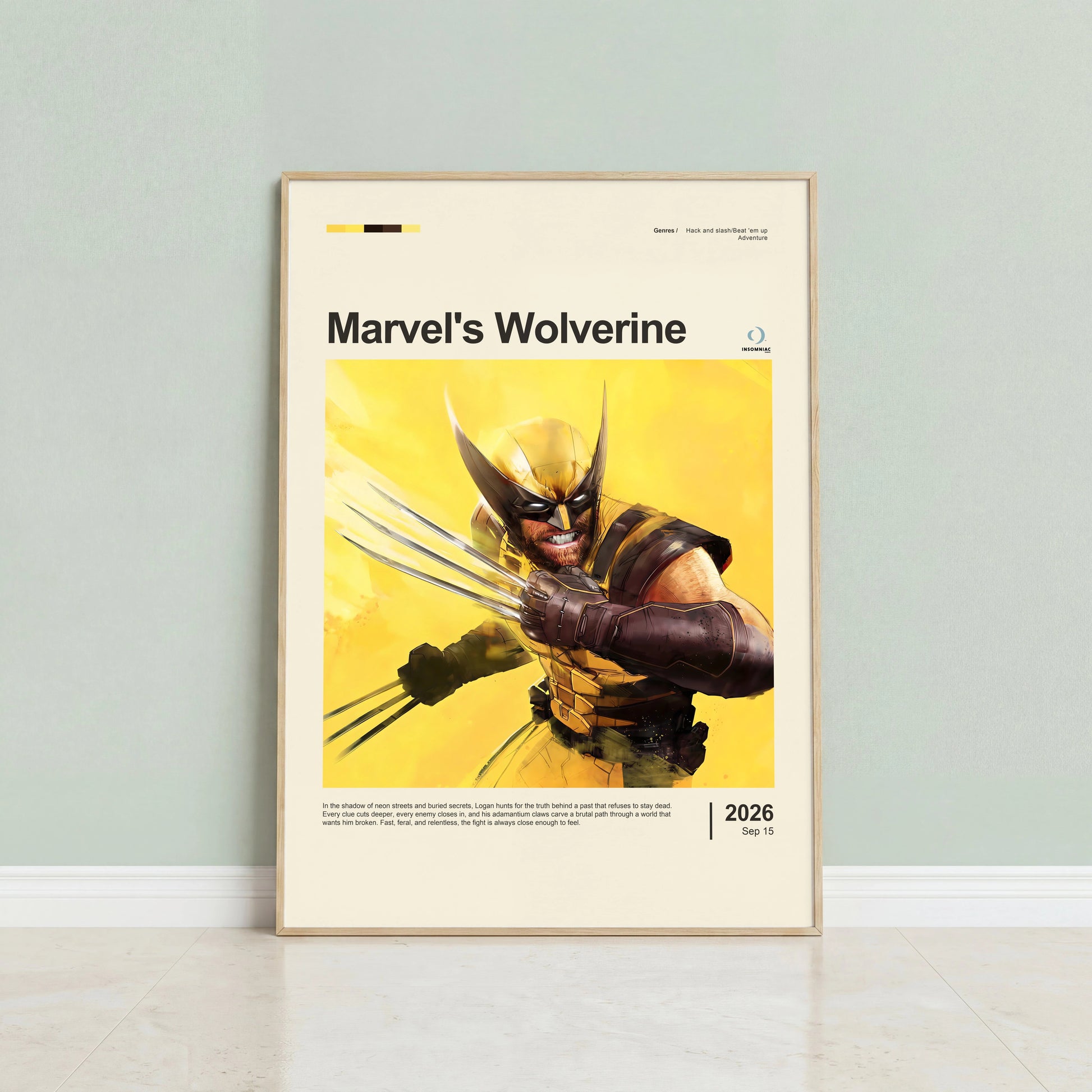 Marvel's Wolverine Poster