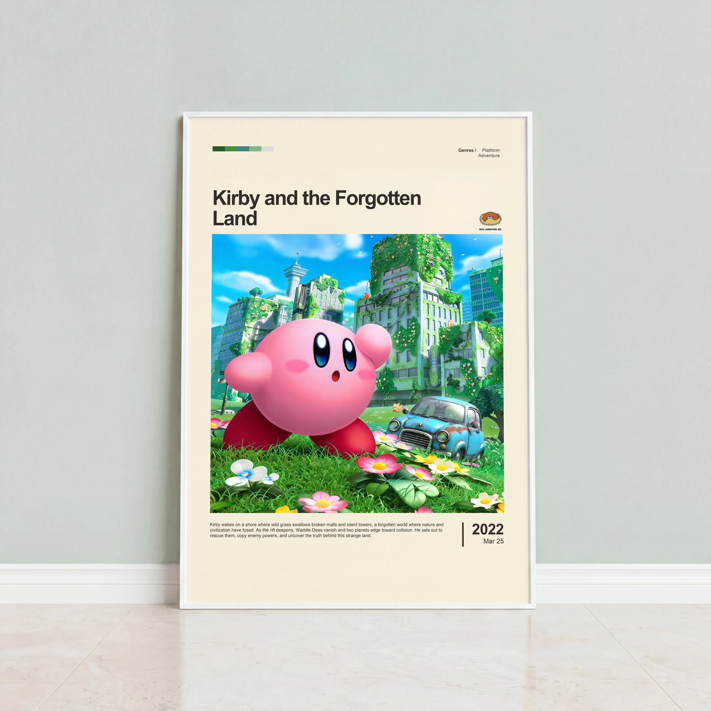 Kirby and the Forgotten Land Poster — view 4