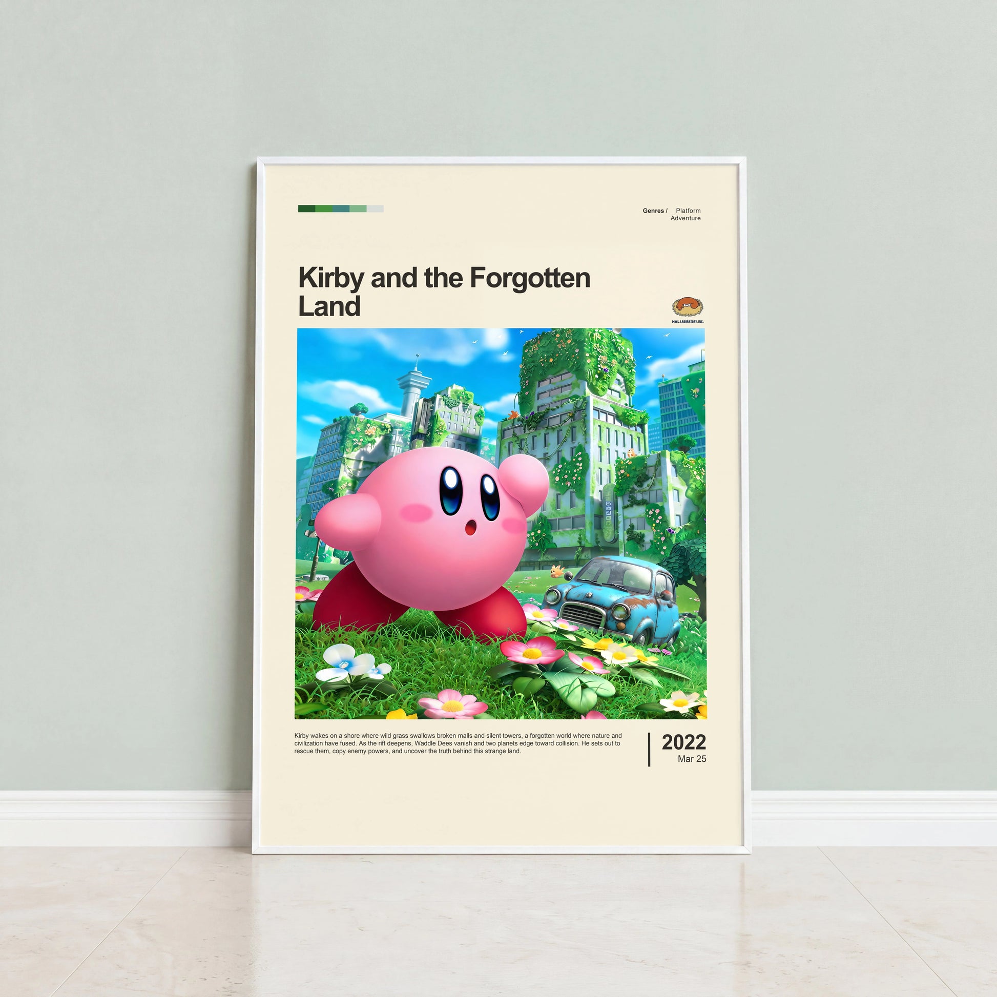 Kirby and the Forgotten Land Poster — view 4