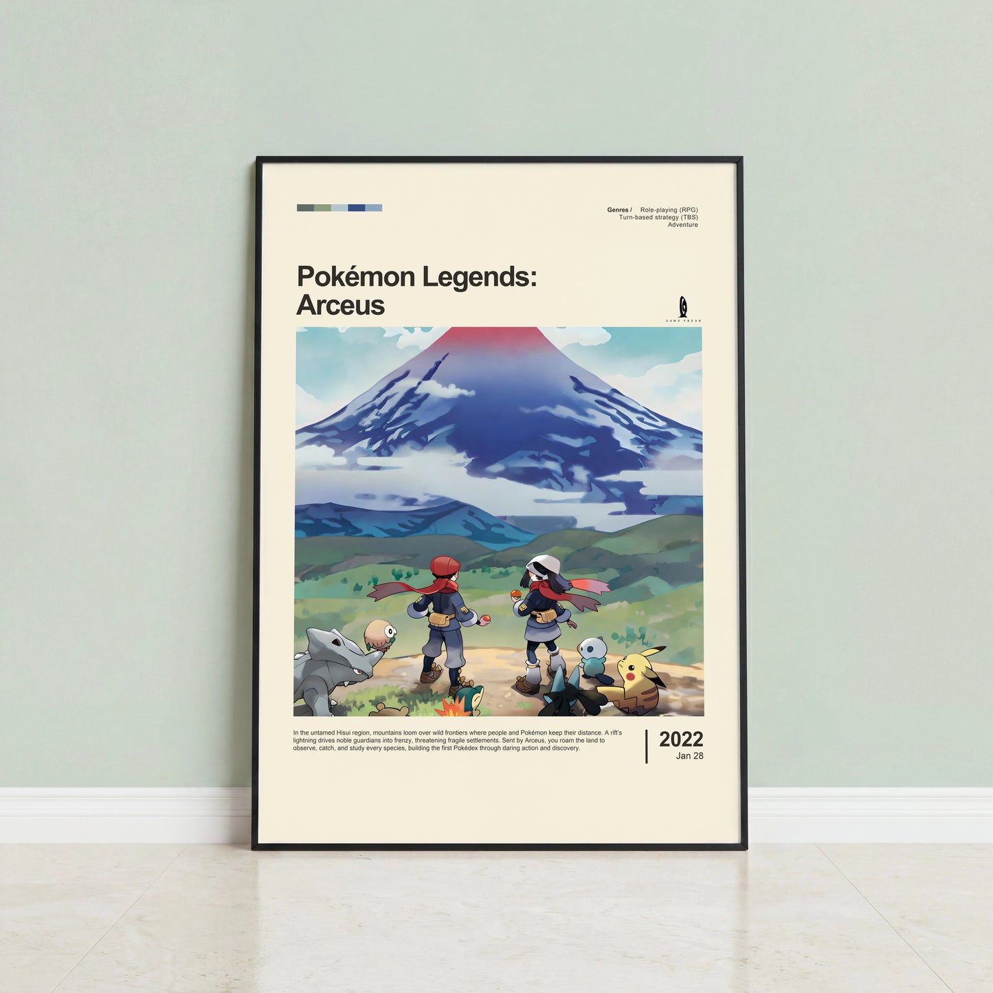 Pokémon Legends: Arceus Poster — view 3