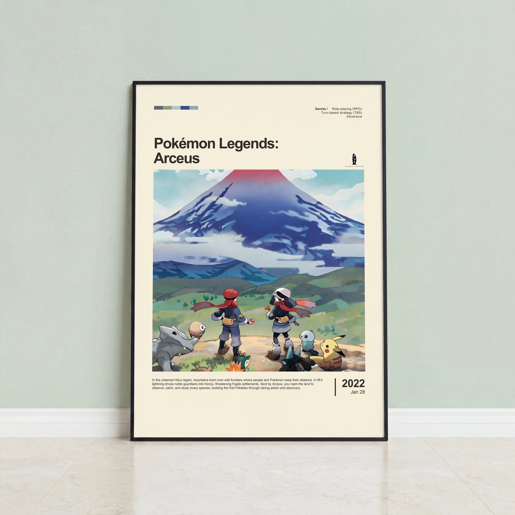 Pokémon Legends: Arceus Poster — view 3