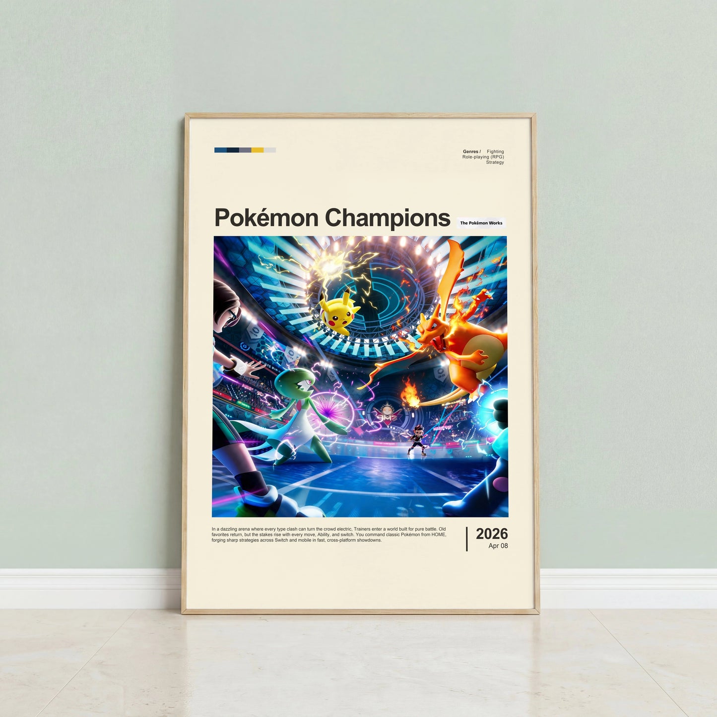 Pokémon Champions Poster