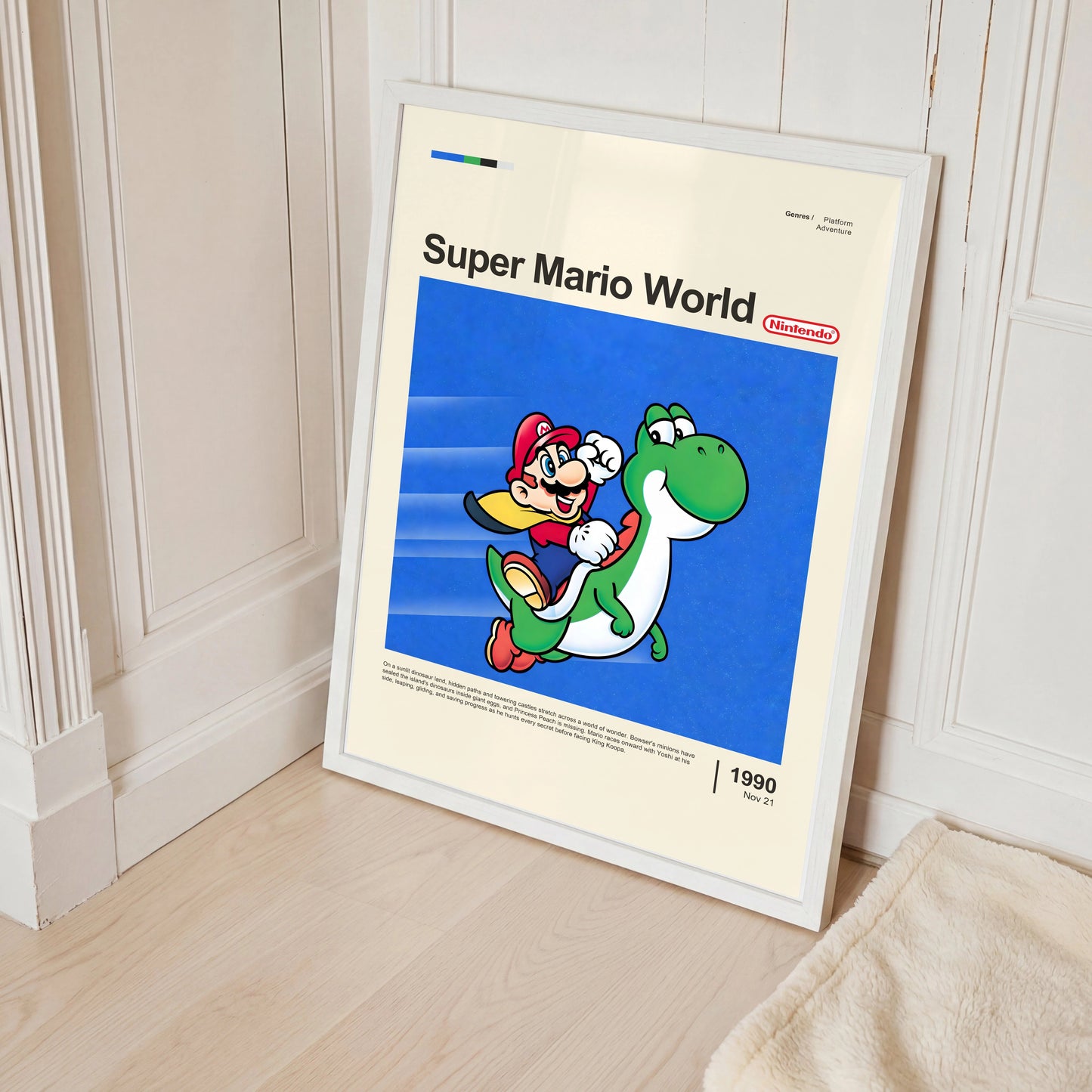 Super Mario World Poster — view 2