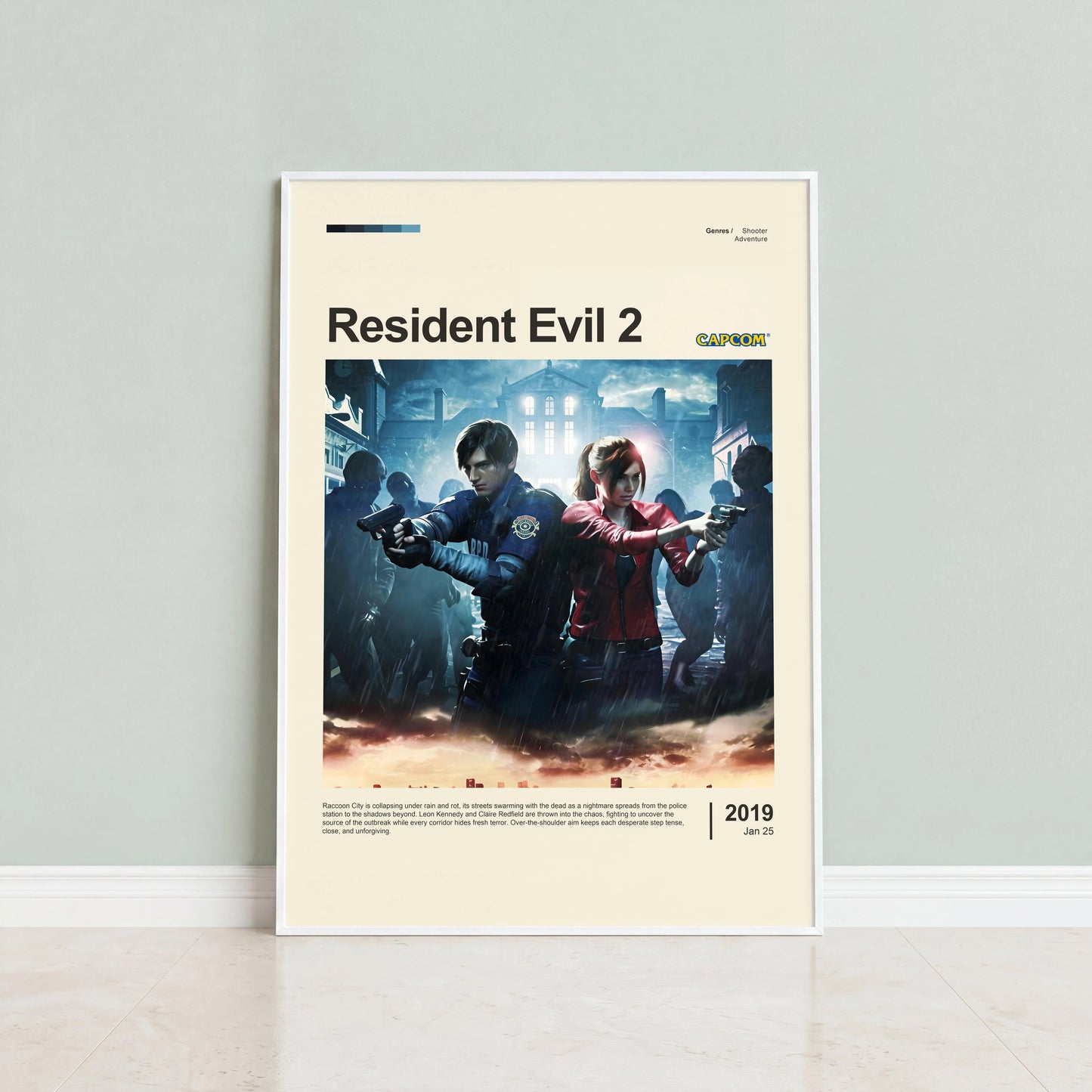 Resident Evil 2 Poster — view 4