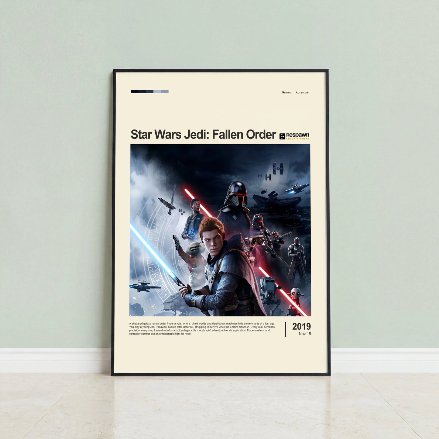 Star Wars Jedi: Fallen Order Poster