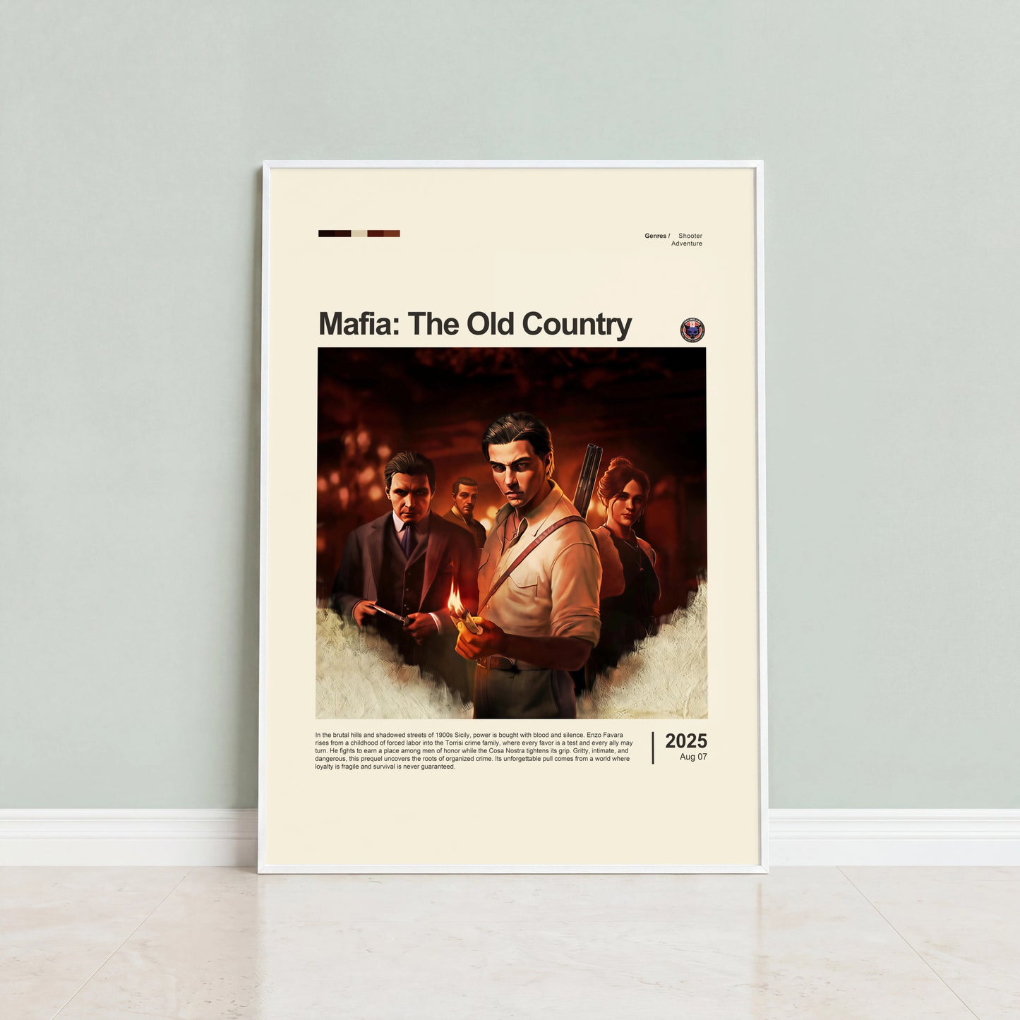 Mafia: The Old Country Poster — view 3