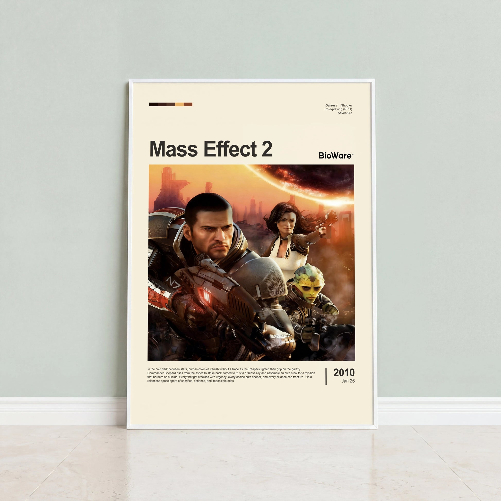 Mass Effect 2 Poster — view 3
