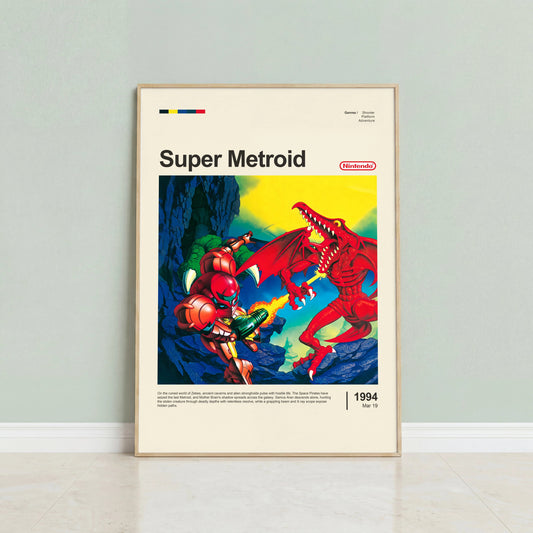 Super Metroid Poster