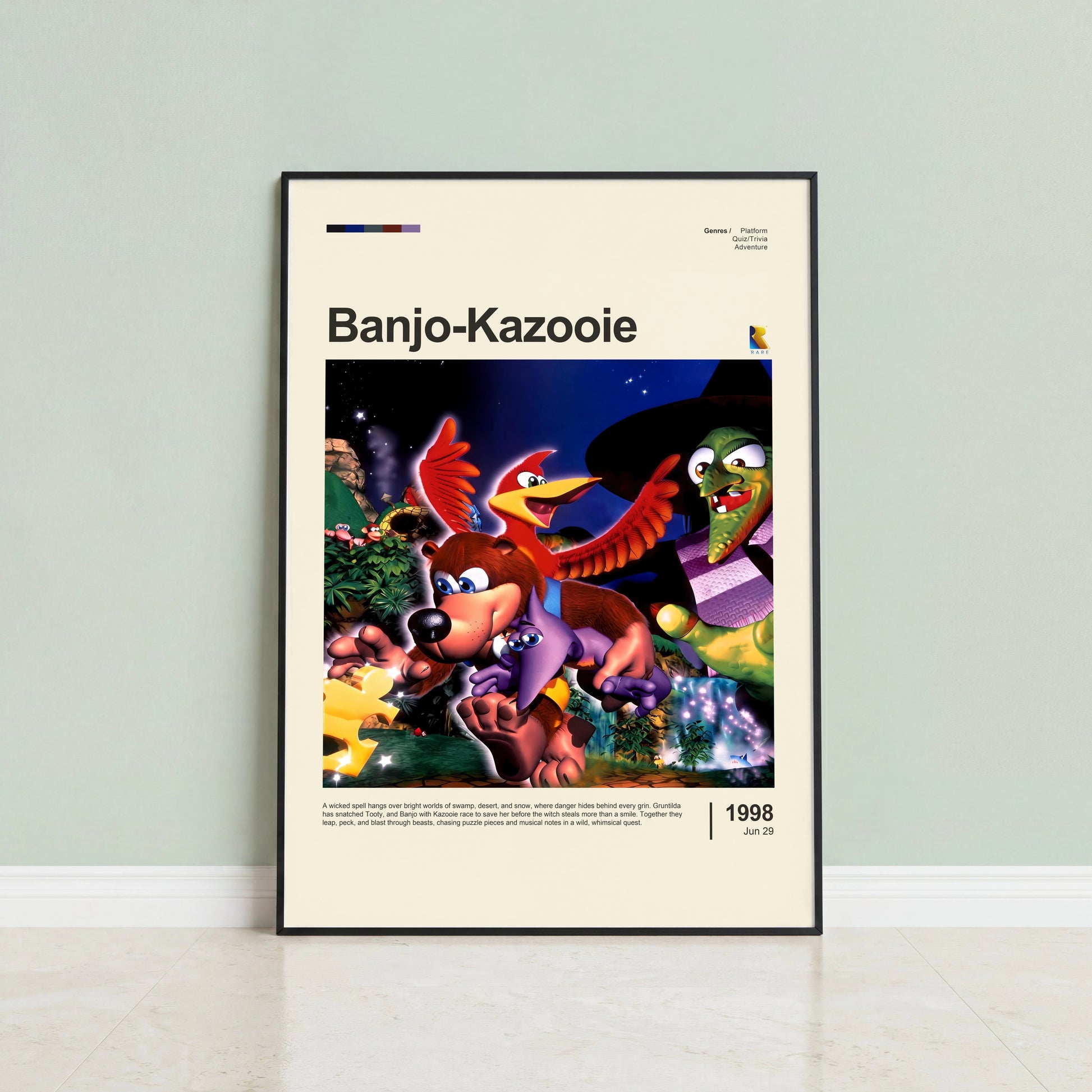 Banjo-Kazooie Poster — view 3