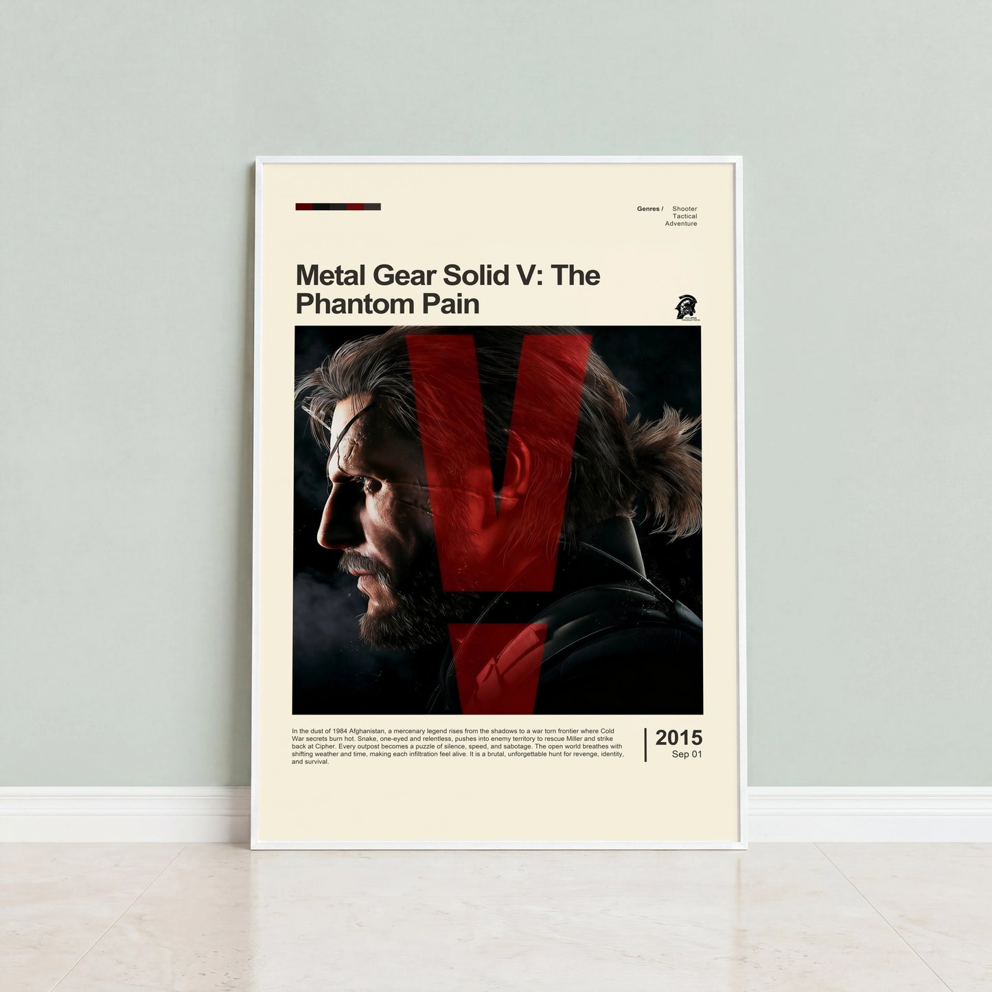 Metal Gear Solid V: The Phantom Pain Poster — view 3