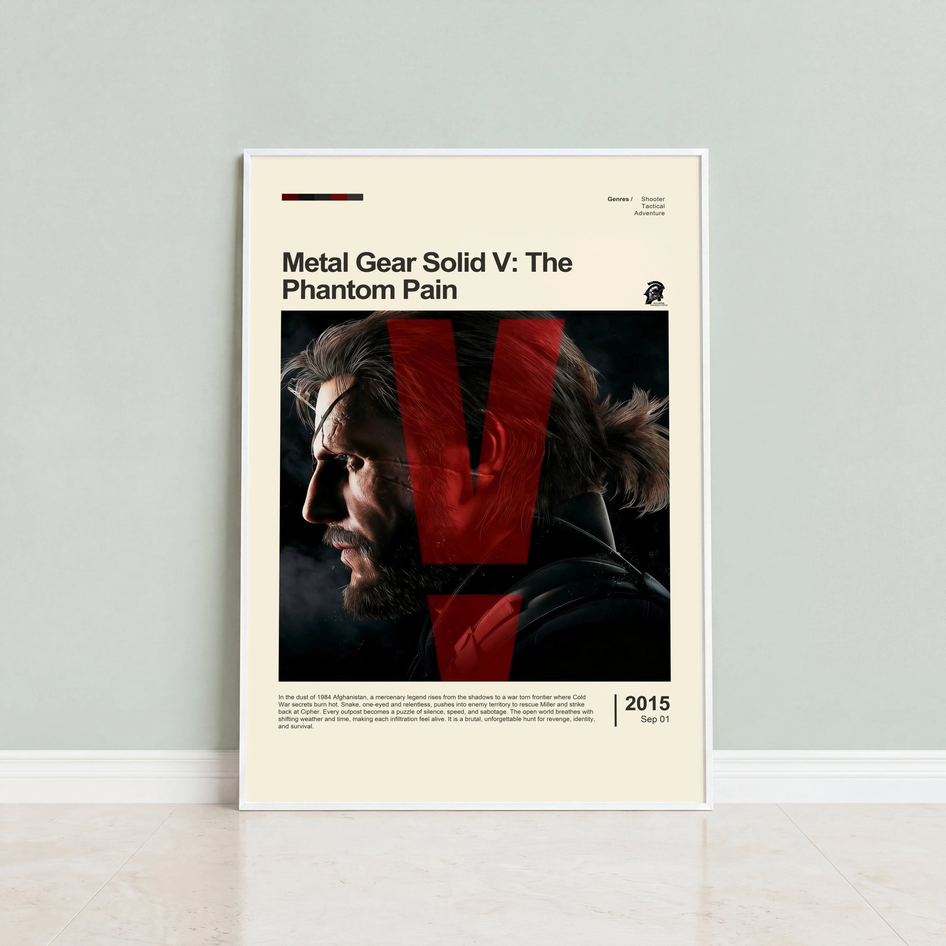 Metal Gear Solid V: The Phantom Pain Poster — view 3