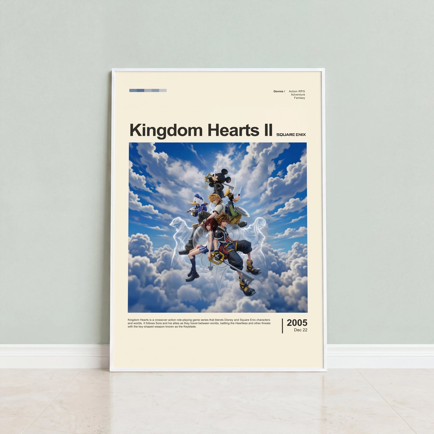 Kingdom Hearts II Poster — view 3