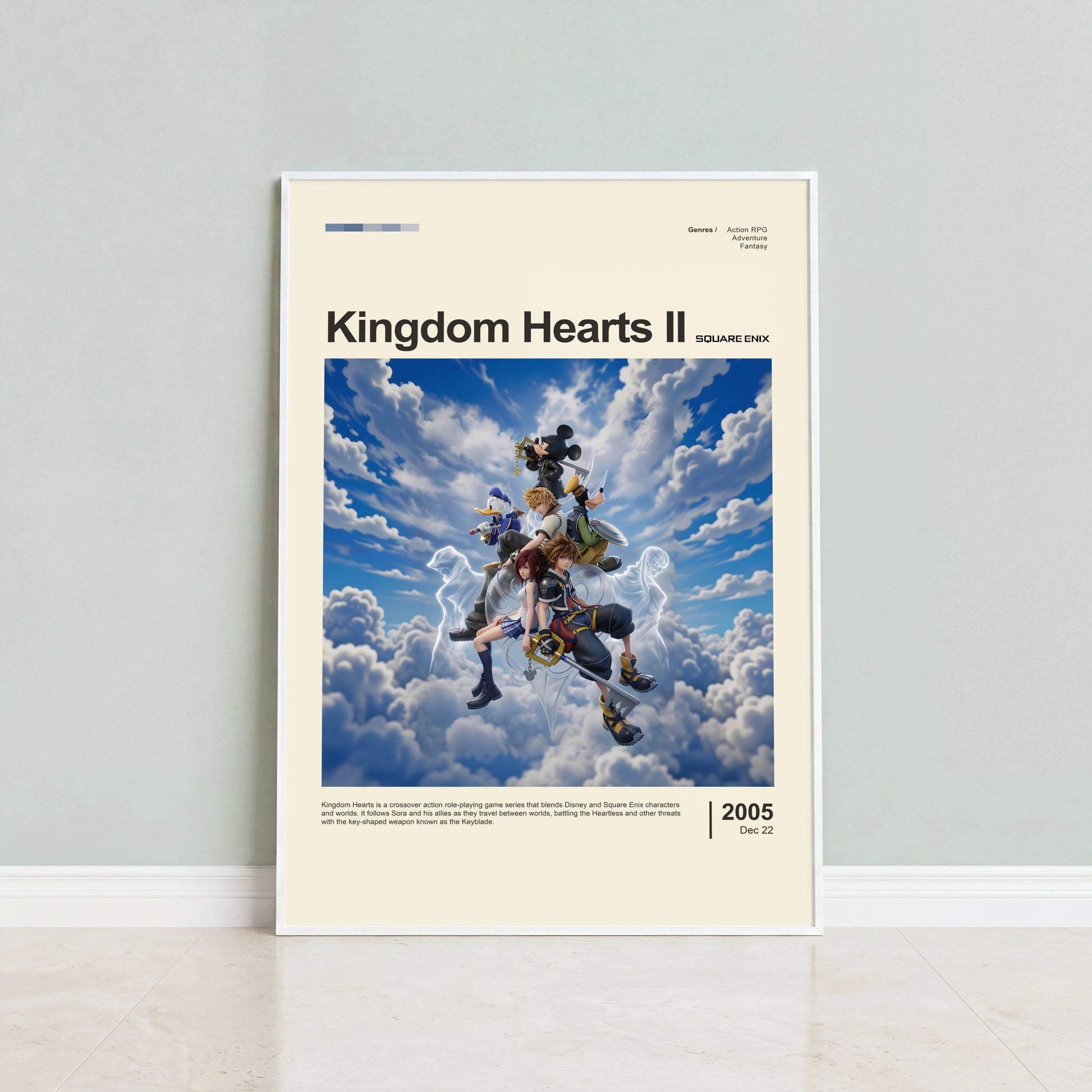 Kingdom Hearts II Poster — view 3