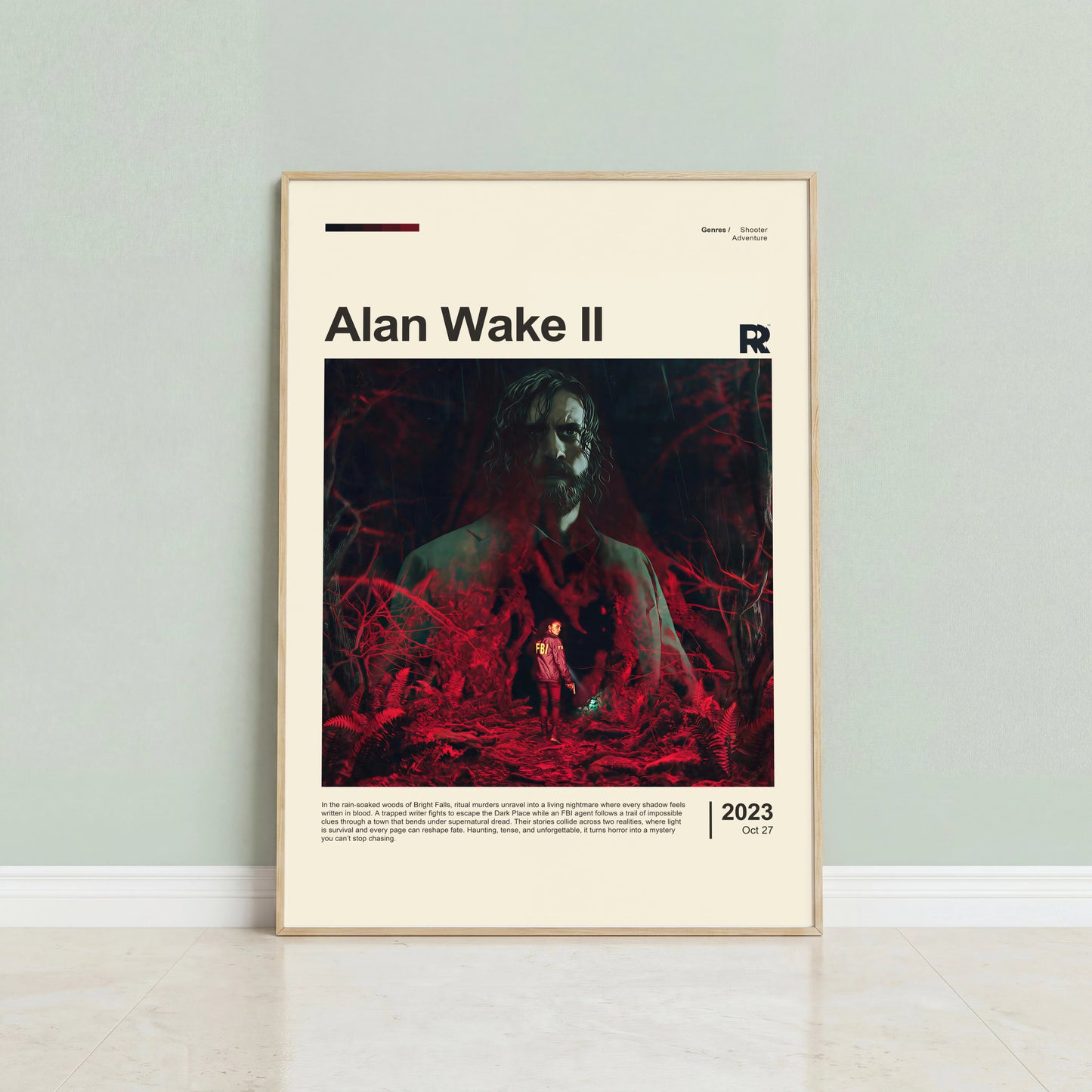 Alan Wake II Poster — view 2