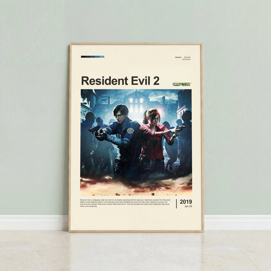 Resident Evil 2 Poster