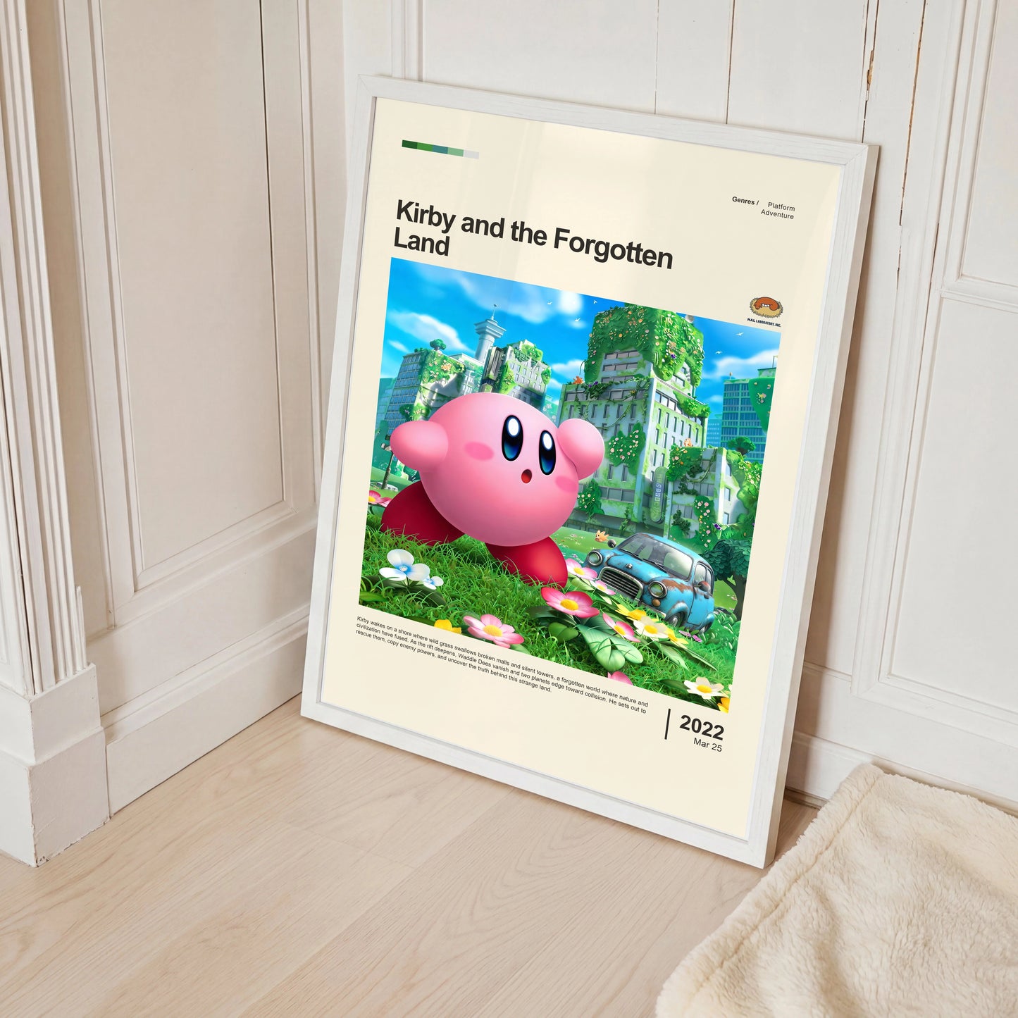 Kirby and the Forgotten Land Poster — view 2