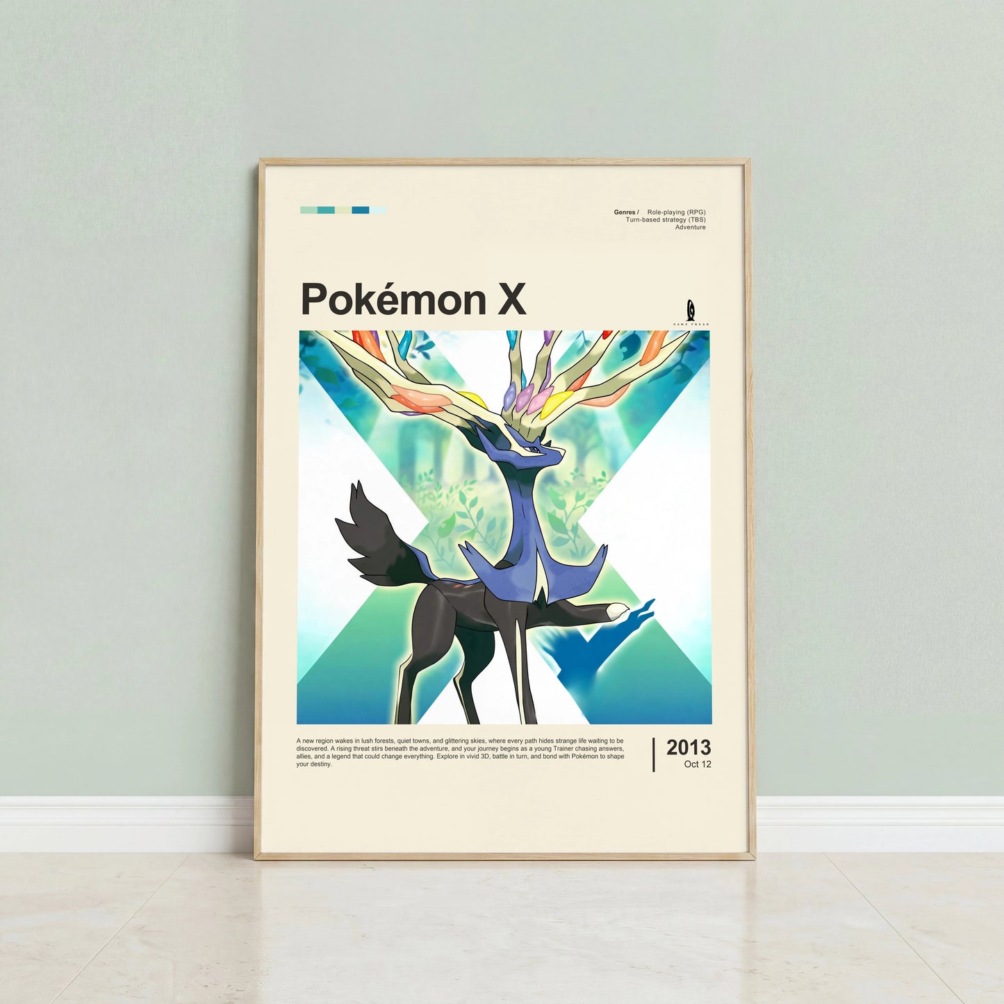 Pokémon X Poster