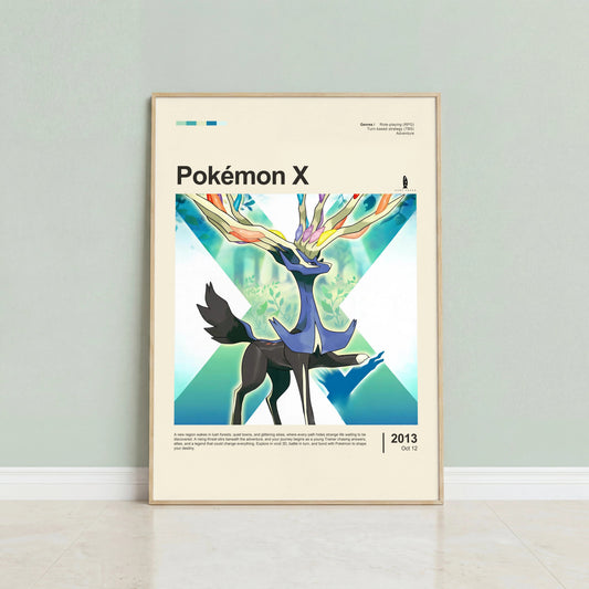 Pokémon X Poster