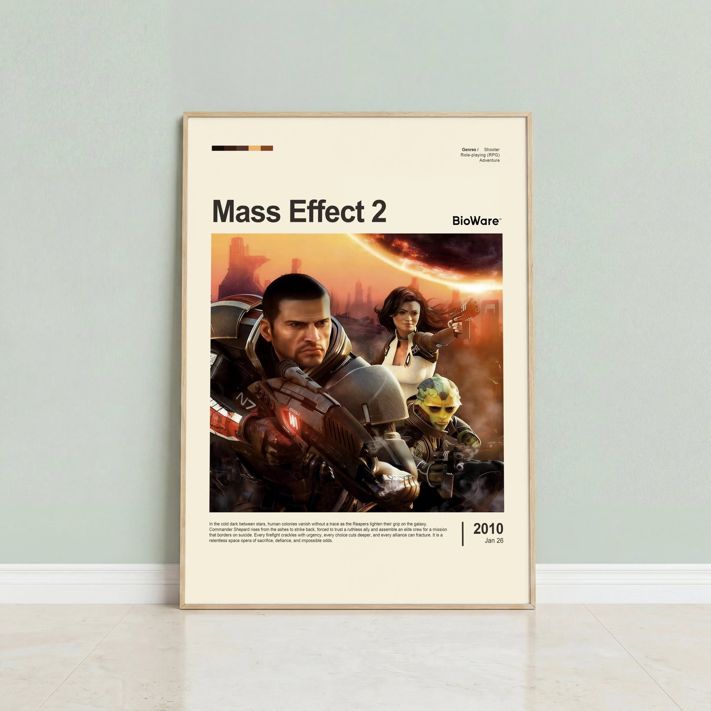 Mass Effect 2 Poster — view 2