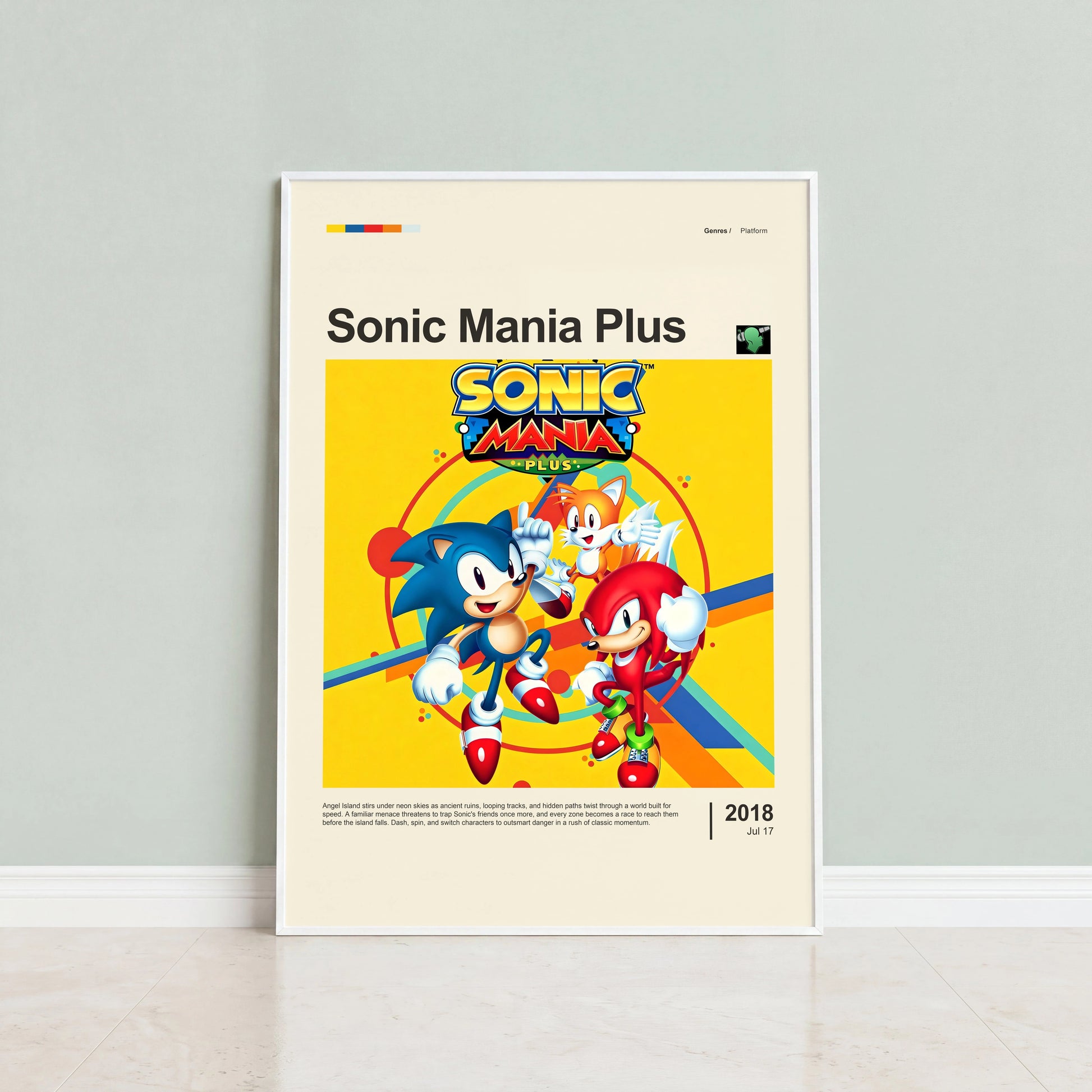 Sonic Mania Plus Poster — view 4