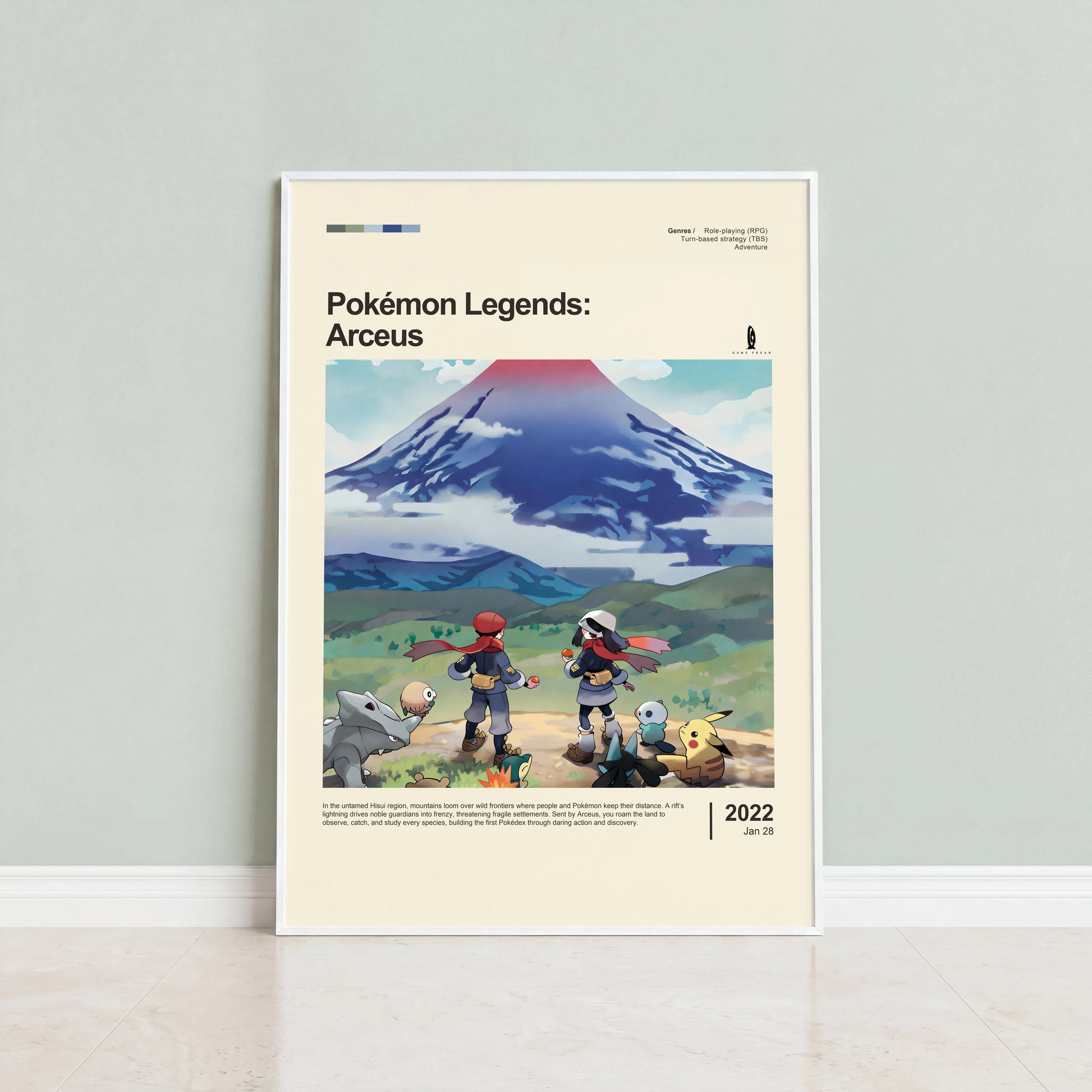 Pokémon Legends: Arceus Poster — view 4