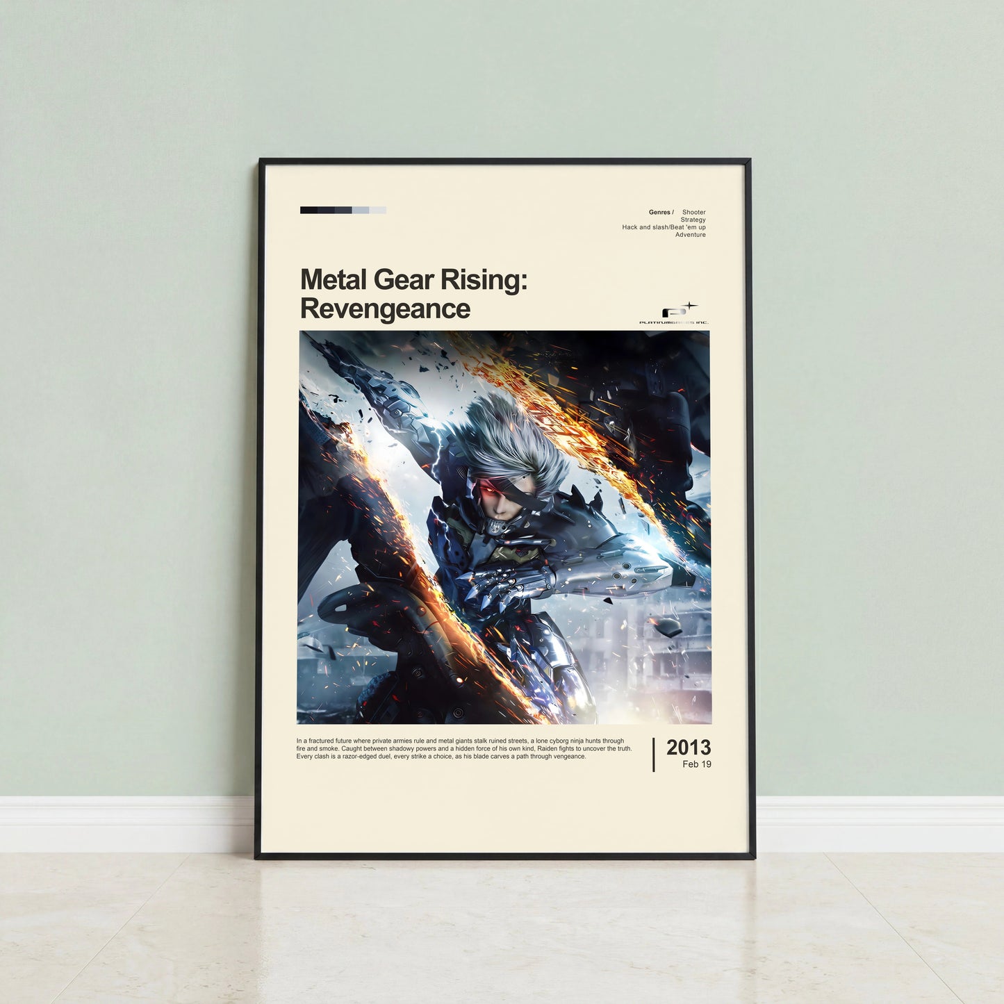 Metal Gear Rising: Revengeance Poster — view 3