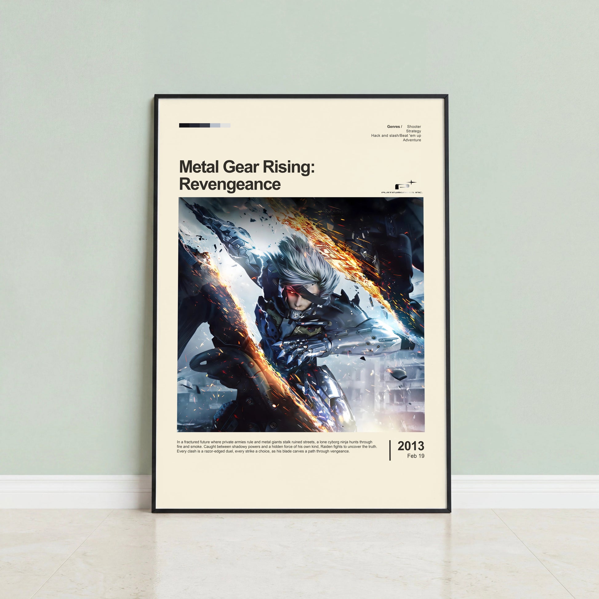 Metal Gear Rising: Revengeance Poster — view 3