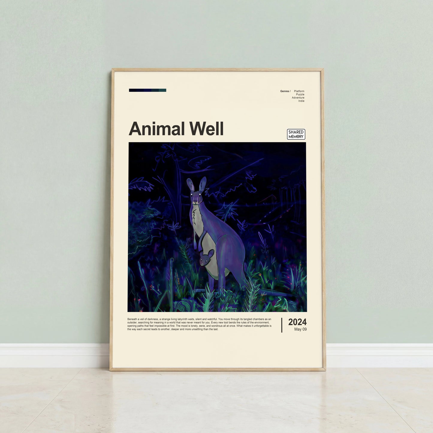 Animal Well Poster — view 2