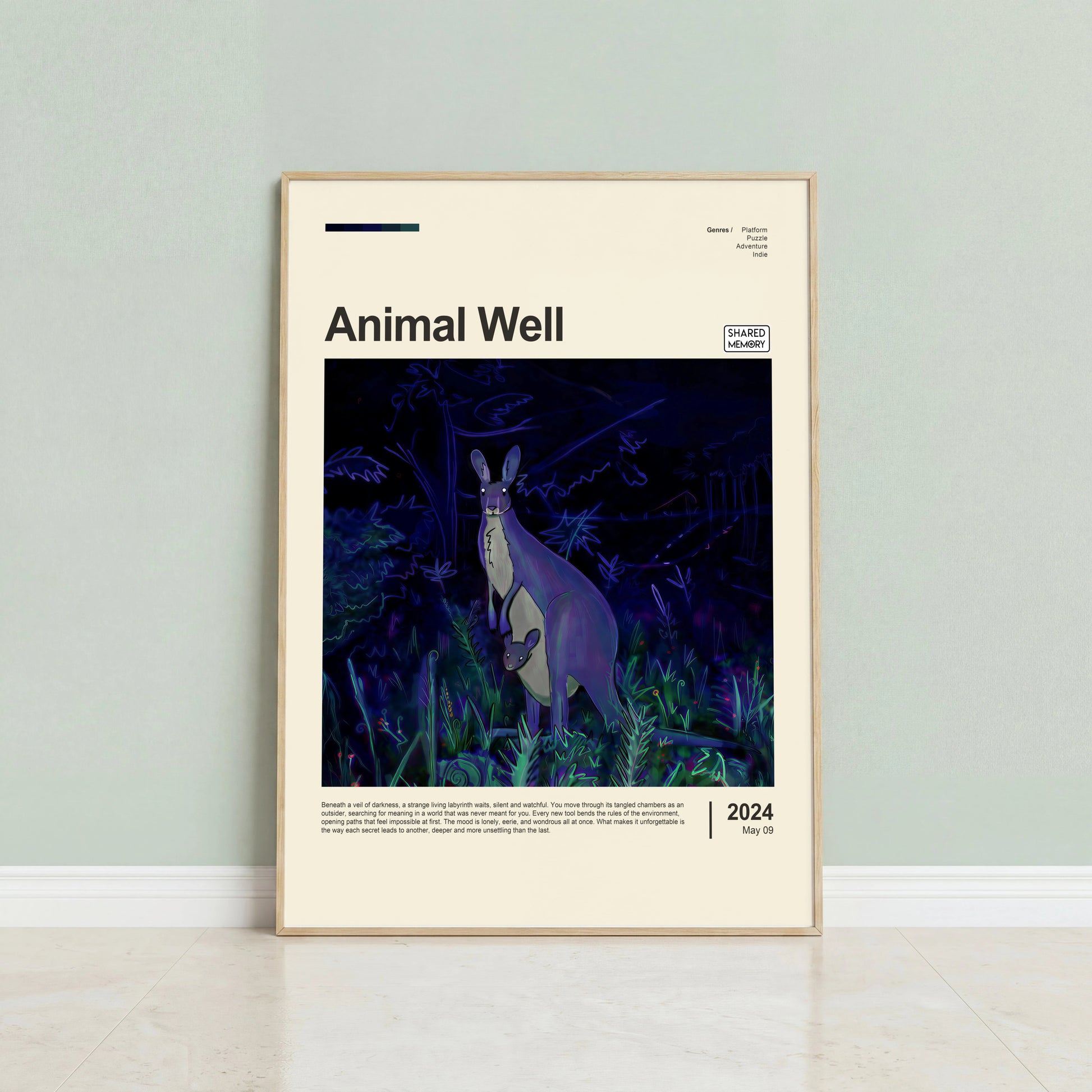 Animal Well Poster — view 2