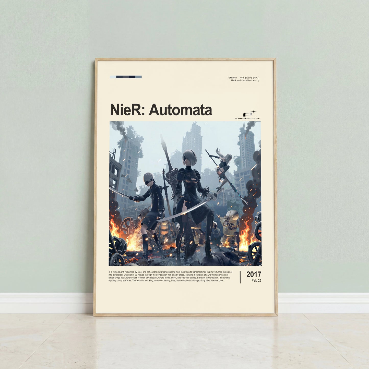 NieR: Automata Poster — view 2