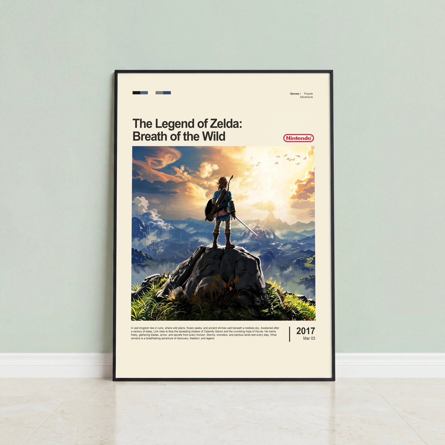 The Legend of Zelda: Breath of the Wild Poster