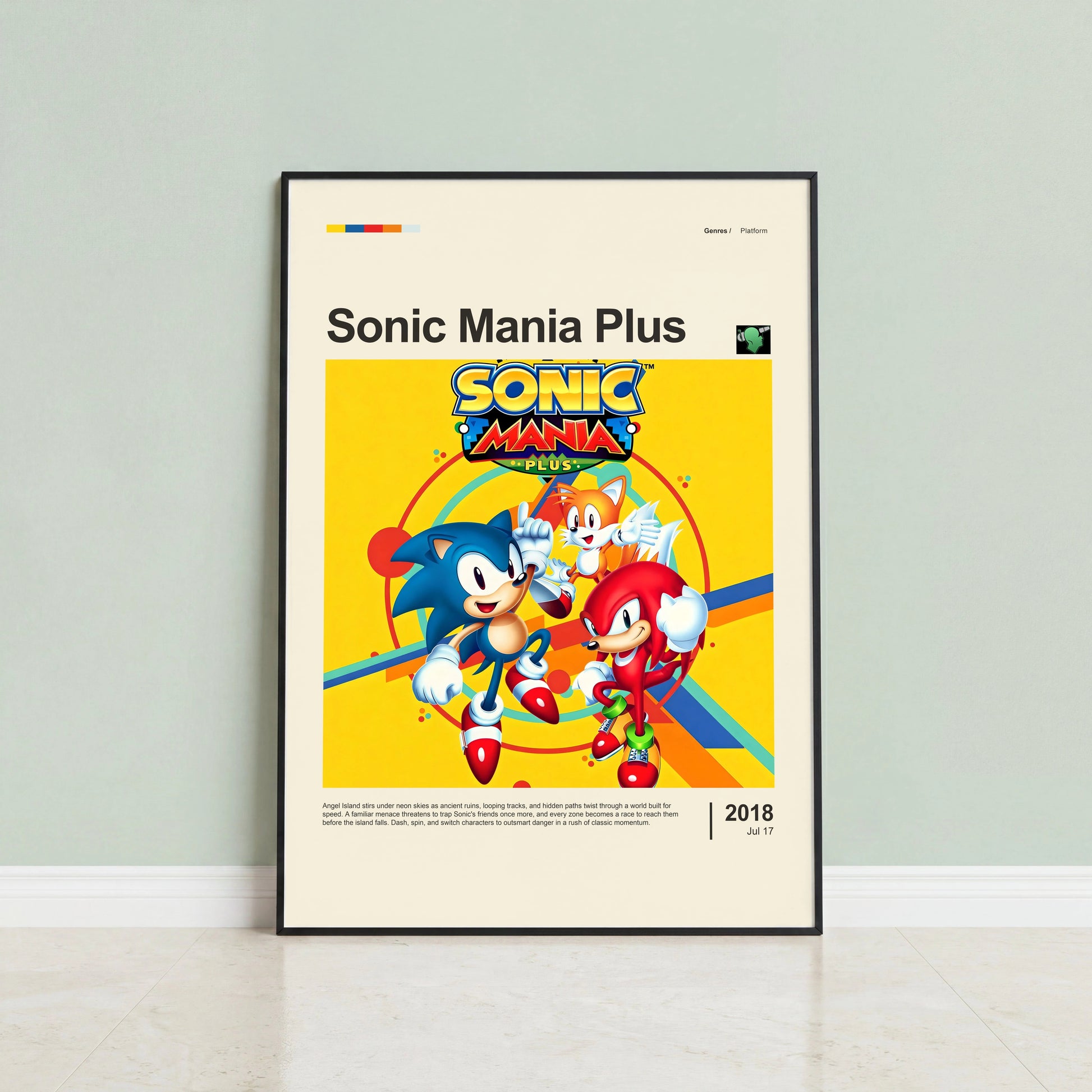 Sonic Mania Plus Poster — view 3