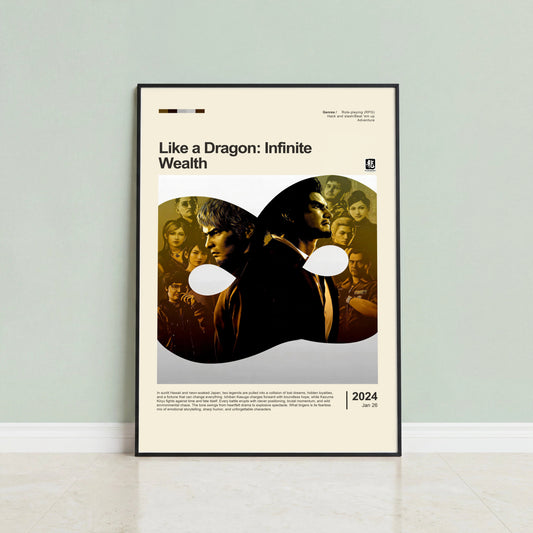Like a Dragon: Infinite Wealth Poster
