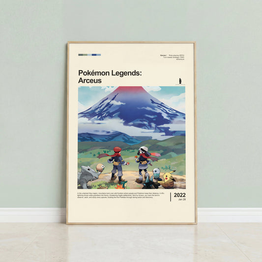 Pokémon Legends: Arceus Poster