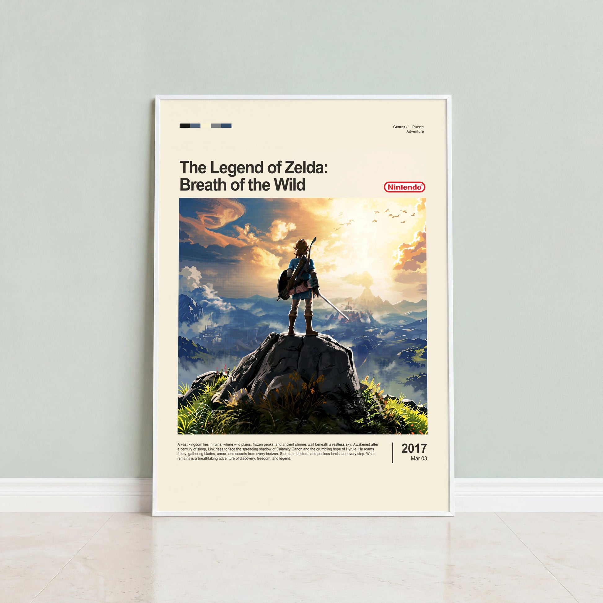 The Legend of Zelda: Breath of the Wild Poster — view 3
