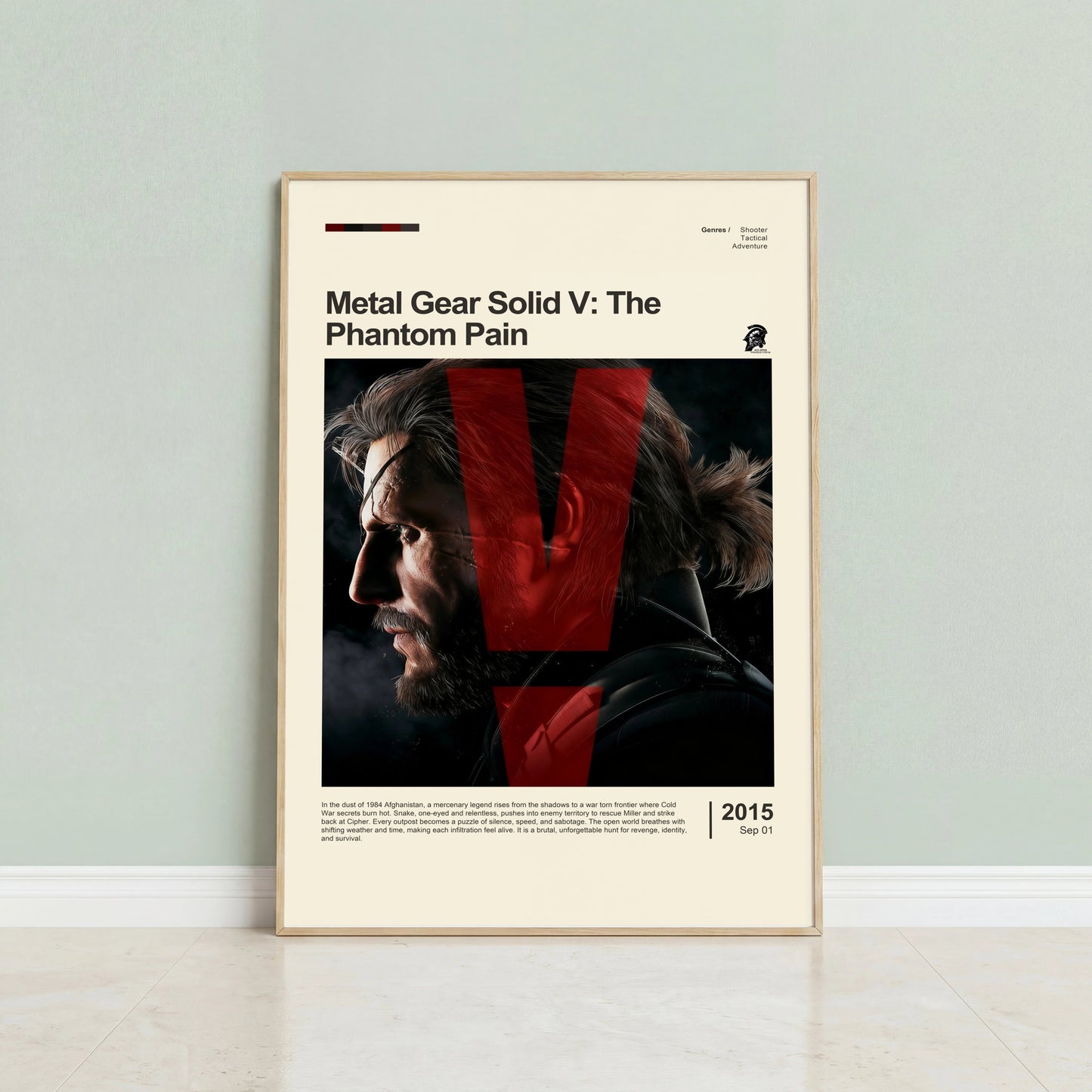 Metal Gear Solid V: The Phantom Pain Poster — view 2