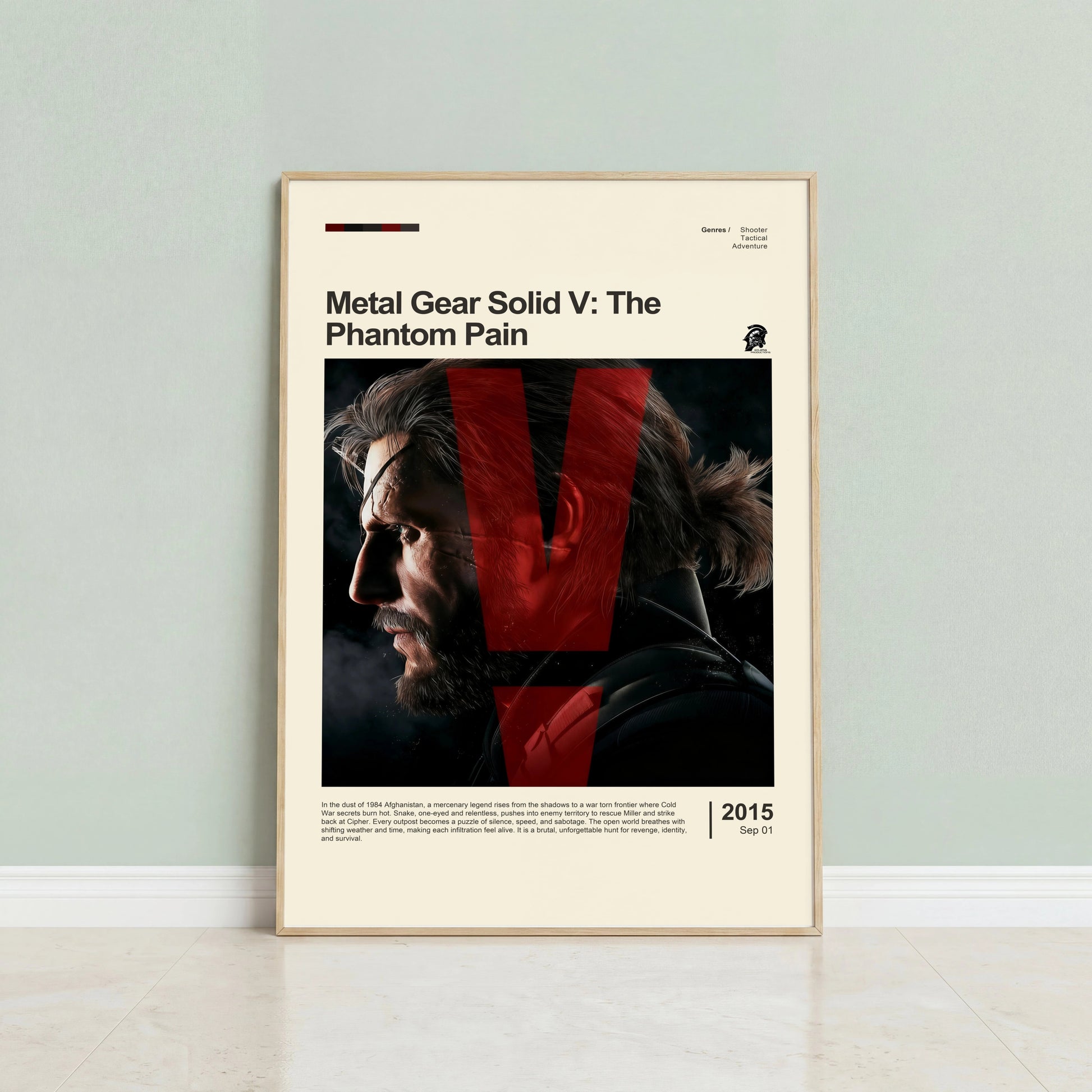 Metal Gear Solid V: The Phantom Pain Poster — view 2