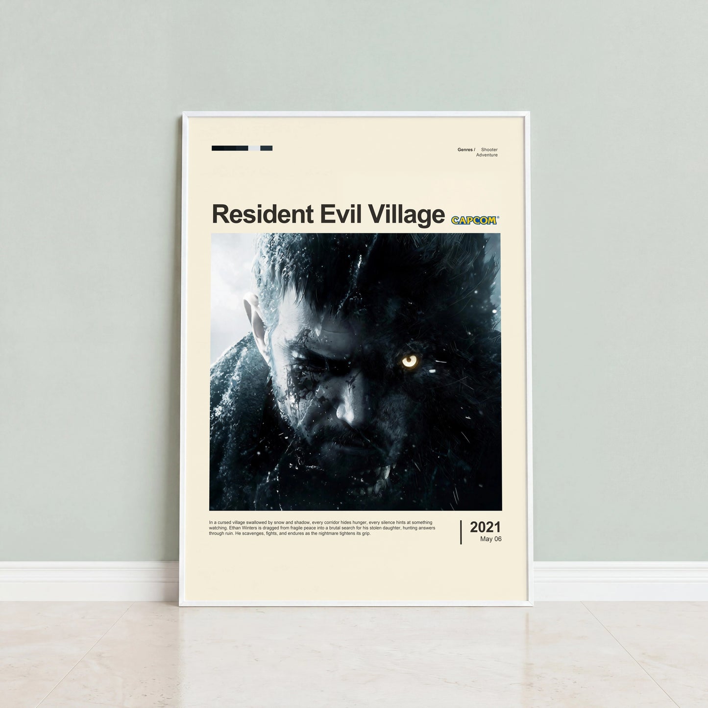 Resident Evil Village Poster — view 4