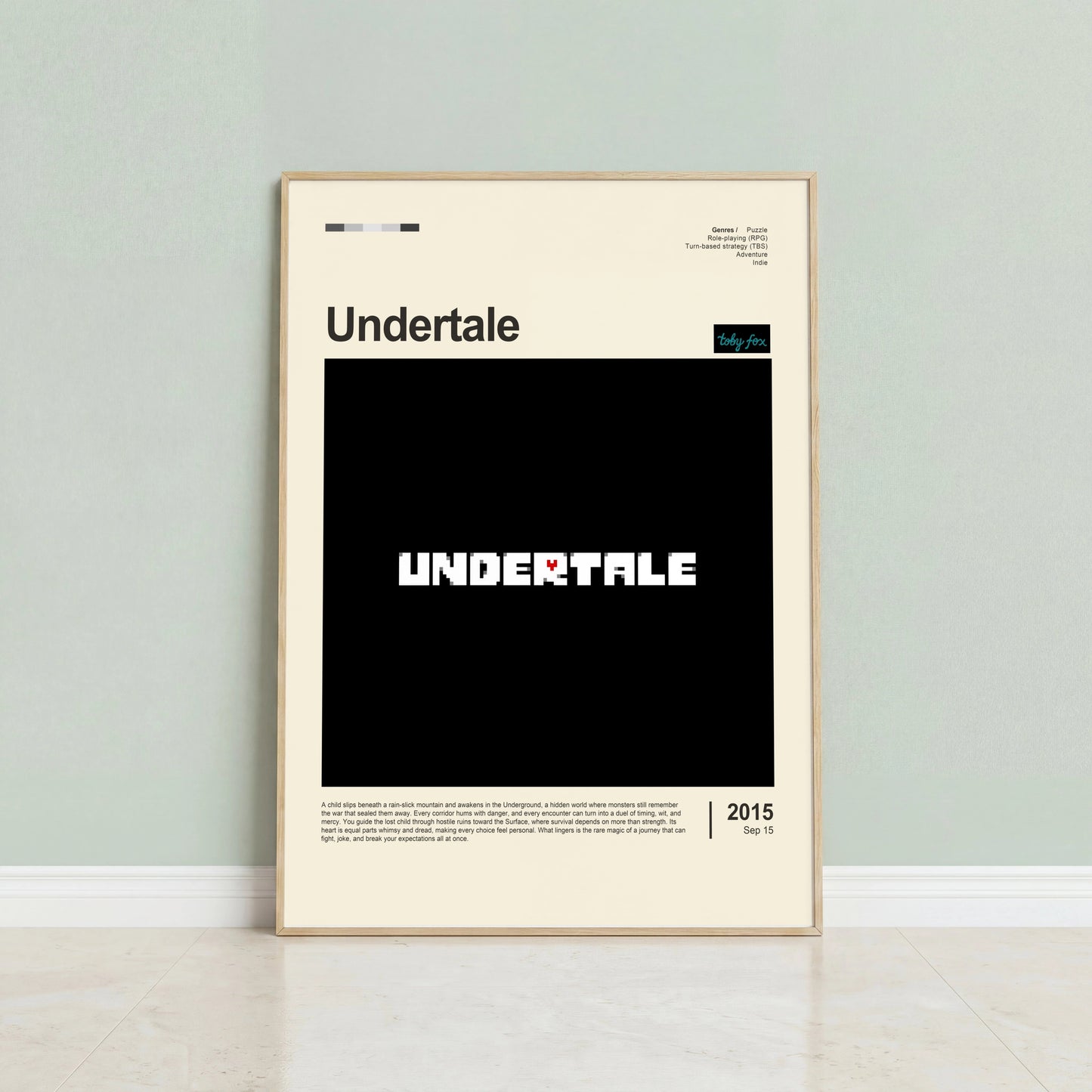Undertale Poster — view 2