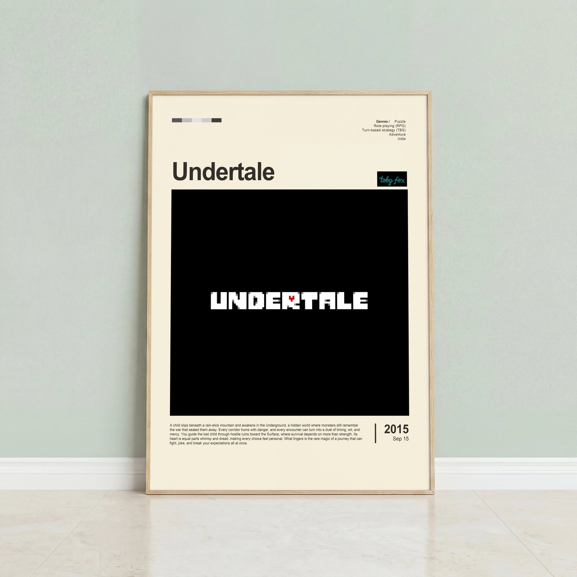 Undertale Poster — view 2