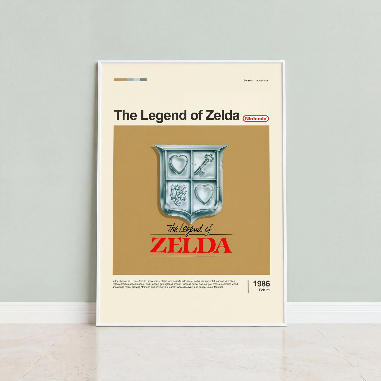 The Legend of Zelda Poster — view 4