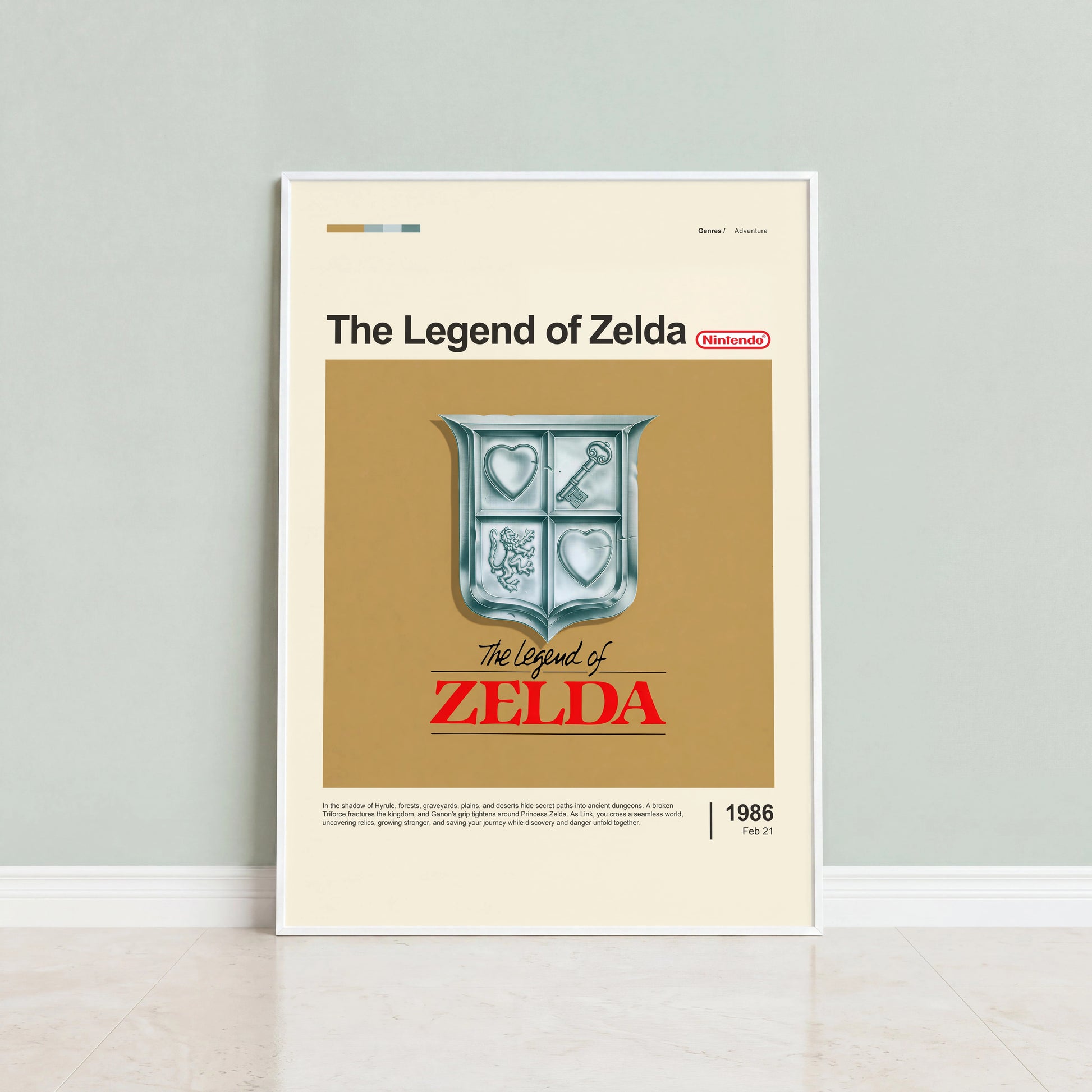 The Legend of Zelda Poster — view 4