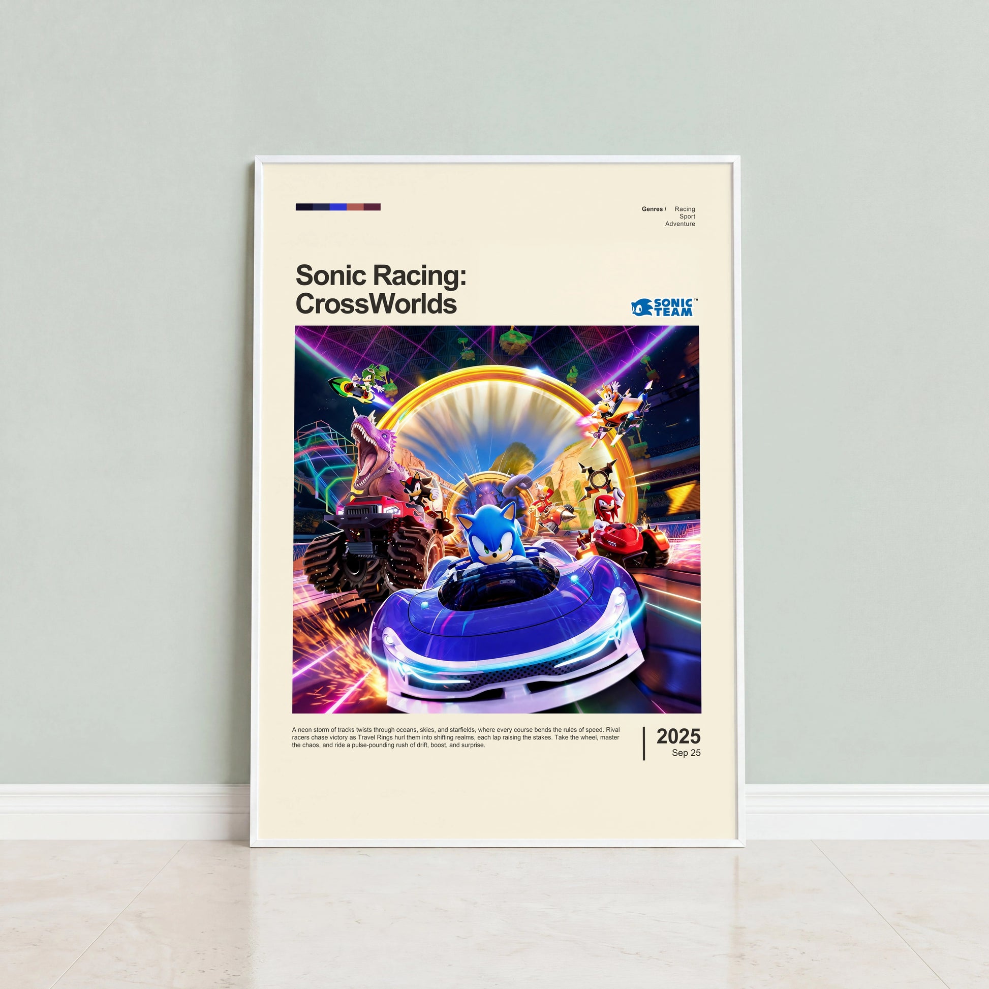 Sonic Racing: CrossWorlds Poster — view 4