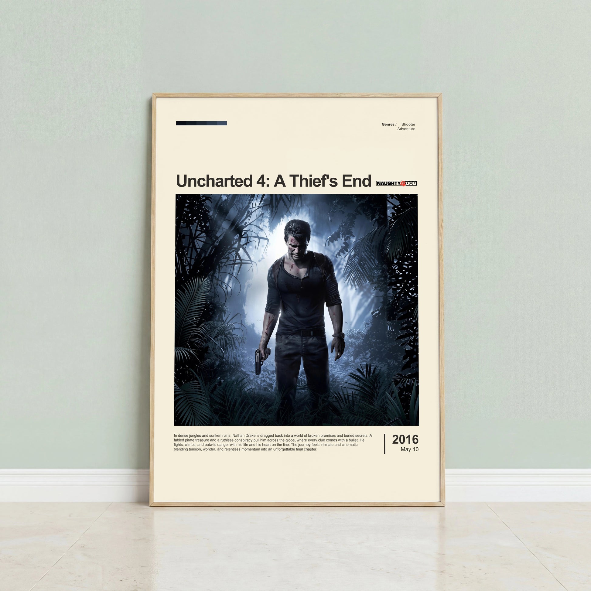 Uncharted 4: A Thief's End Poster — view 2
