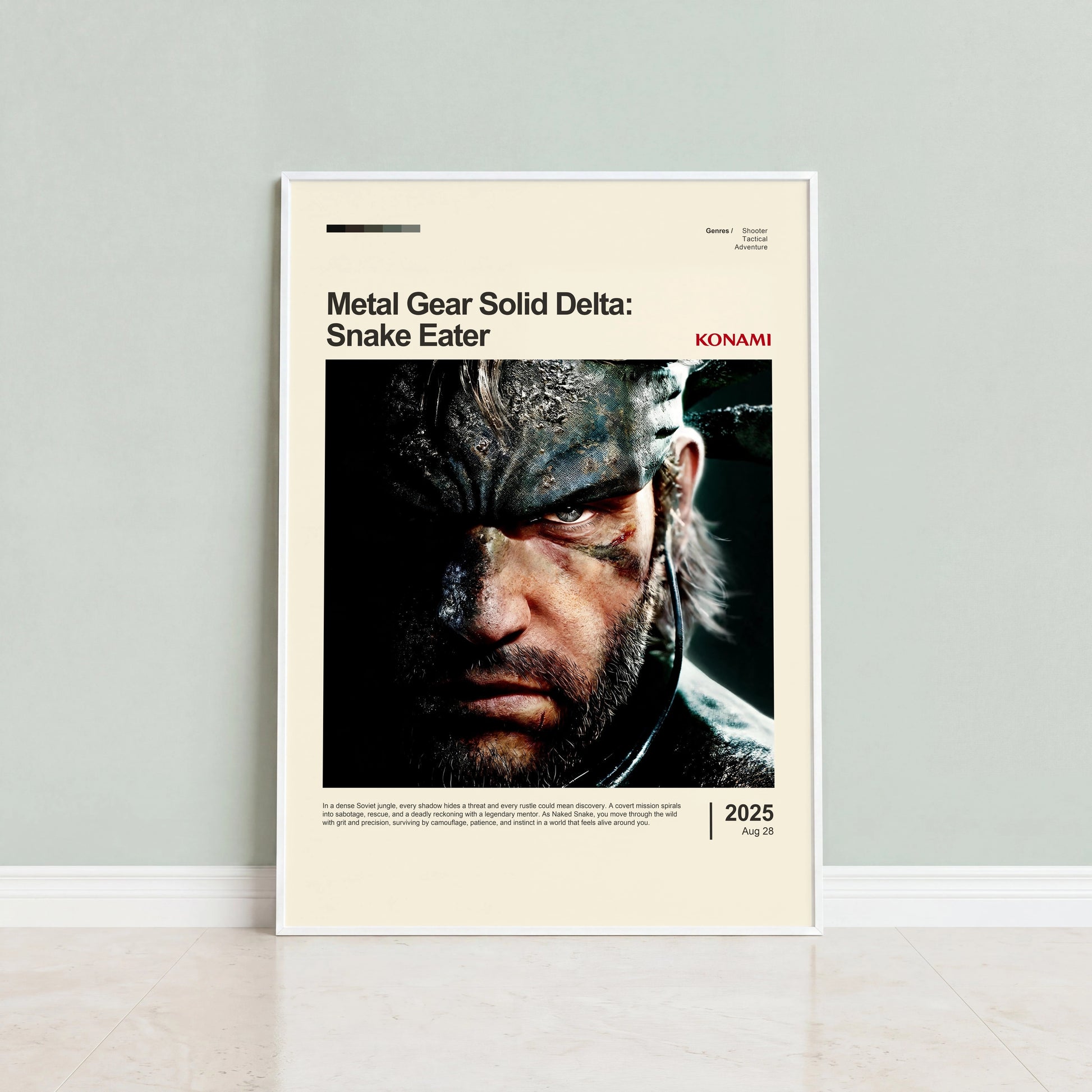 Metal Gear Solid Delta Snake Eater Poster — view 4